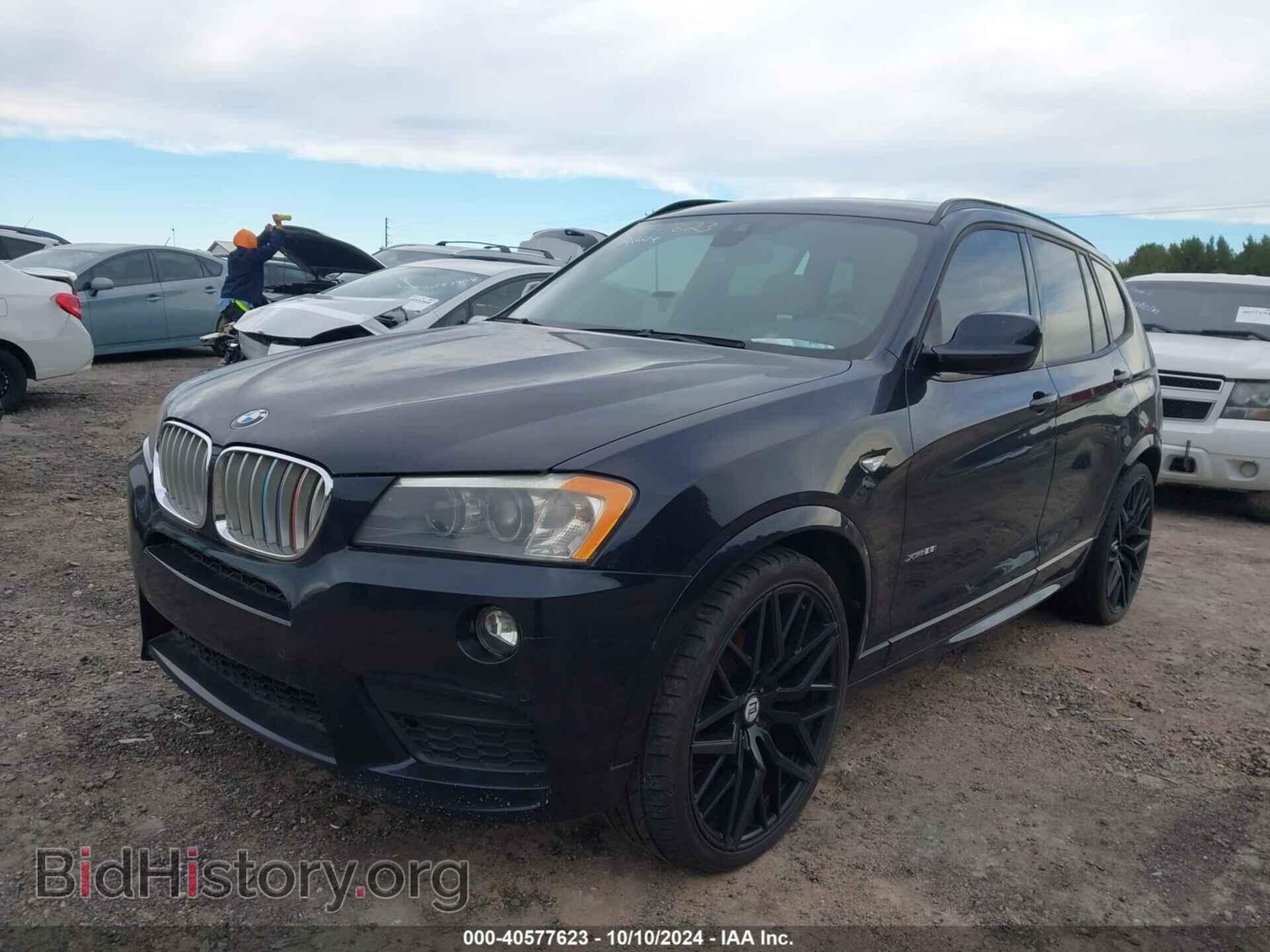 2013 BMW X3 - VIN: 5UXWX9C52D0D06576 - Фото 2