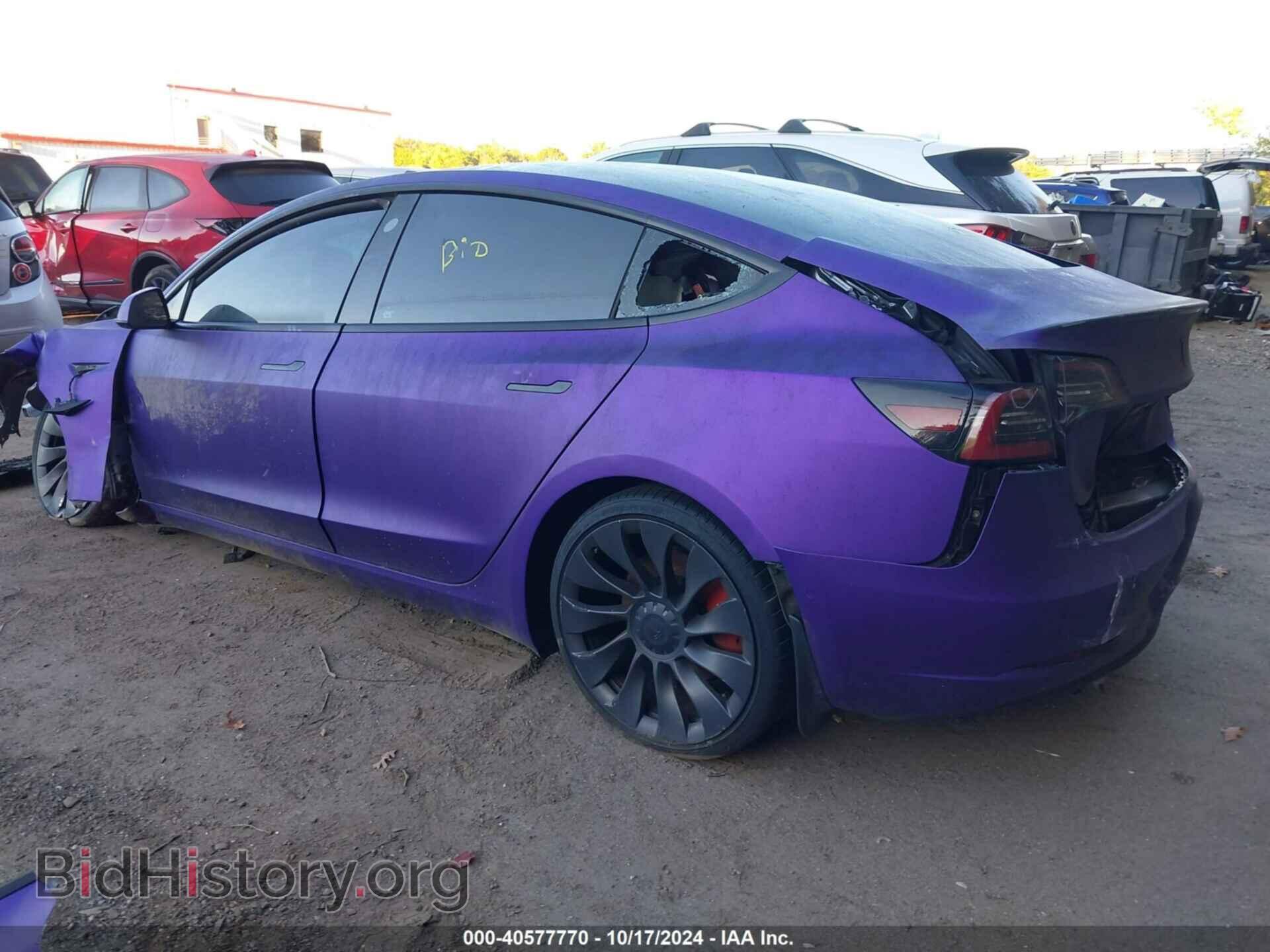 2021 TESLA MODEL 3 - VIN: 5YJ3E1EC0MF050802 - Фото 3