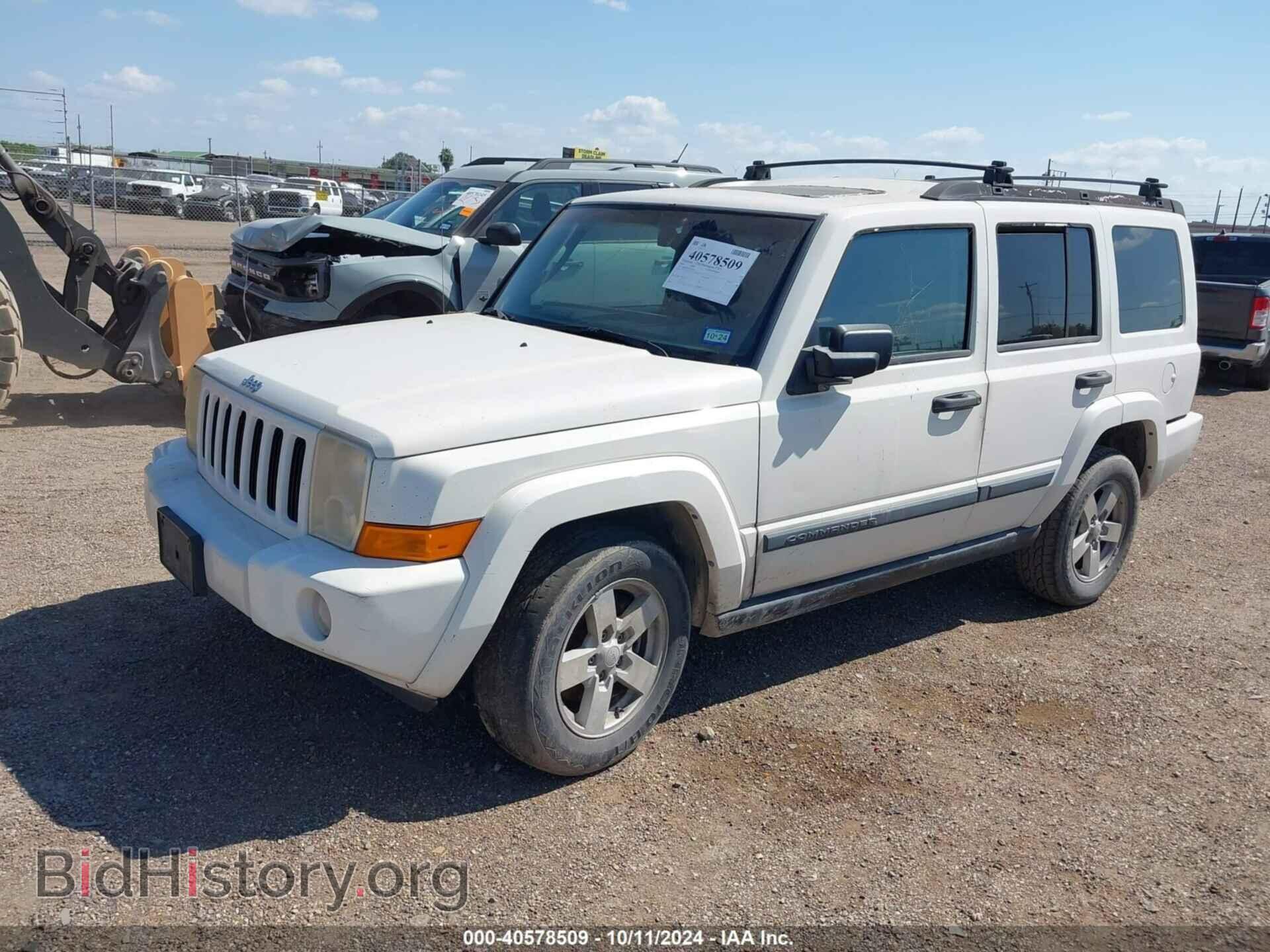 2006 JEEP COMMANDER - VIN: 1J8HH48K06C352746 - Фото 2