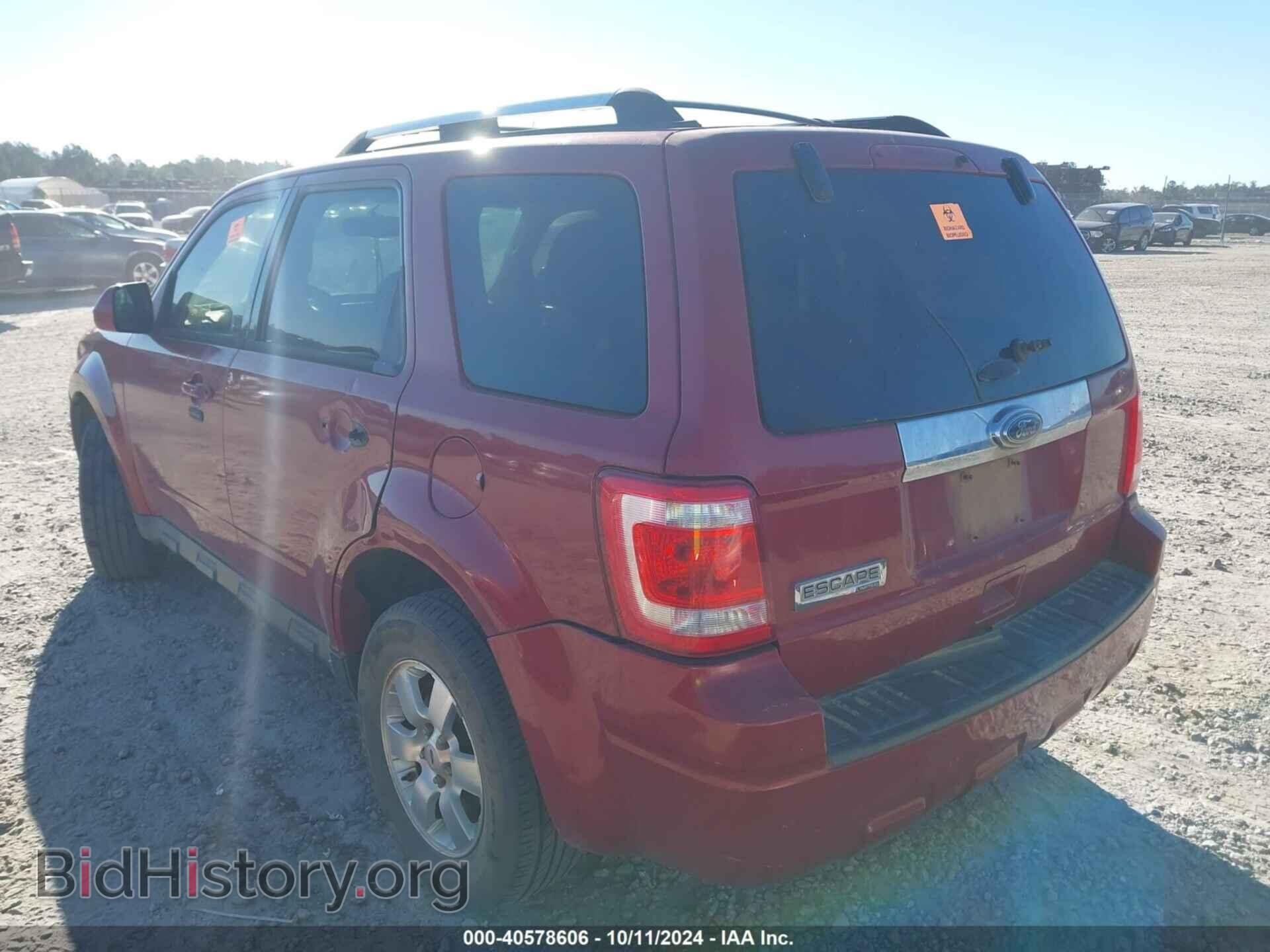 2011 FORD ESCAPE - VIN: 1FMCU0E7XBKA99212 - Фото 3