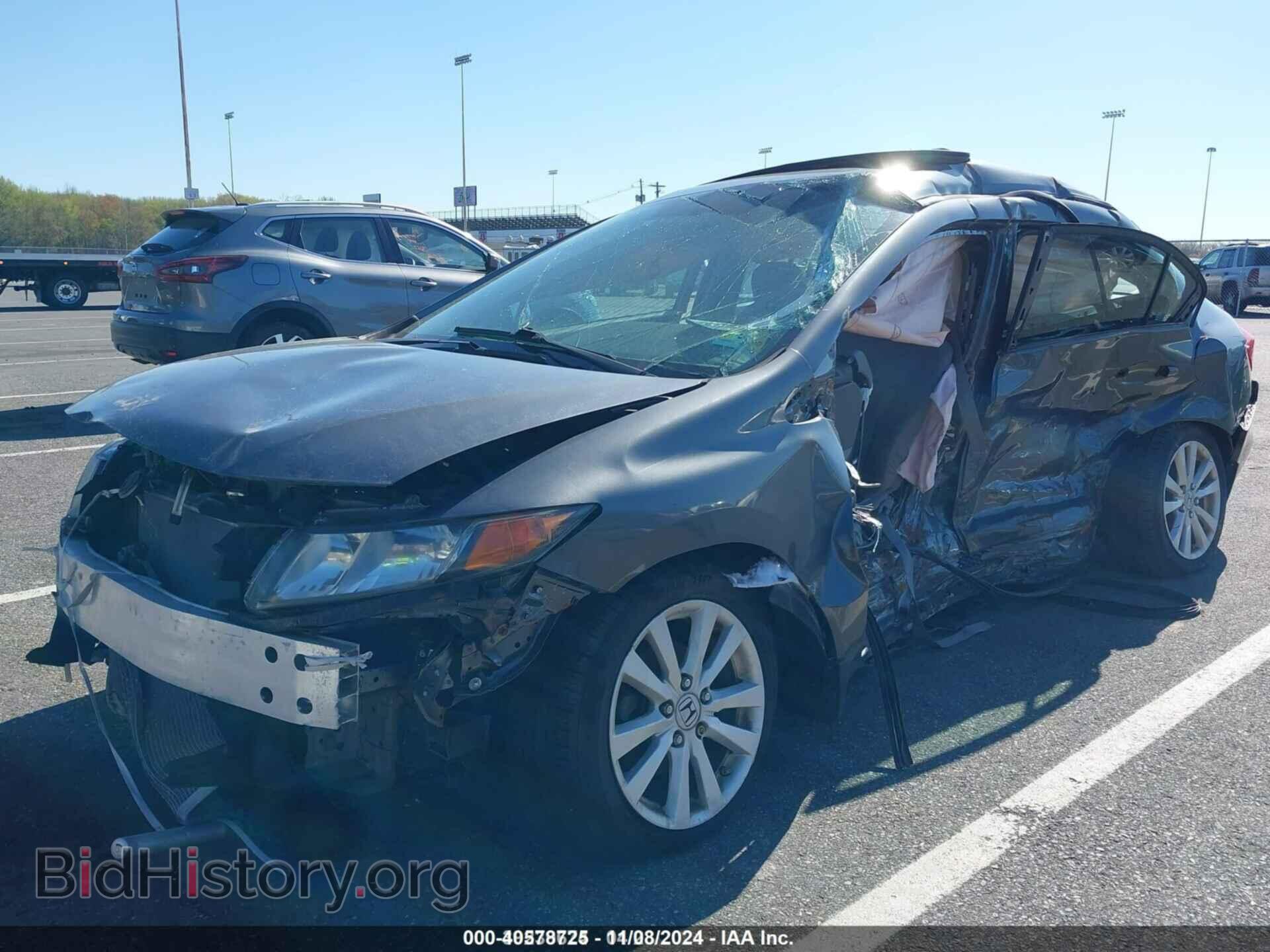 2012 HONDA CIVIC - VIN: 19XFB2F81CE344249 - Фото 6