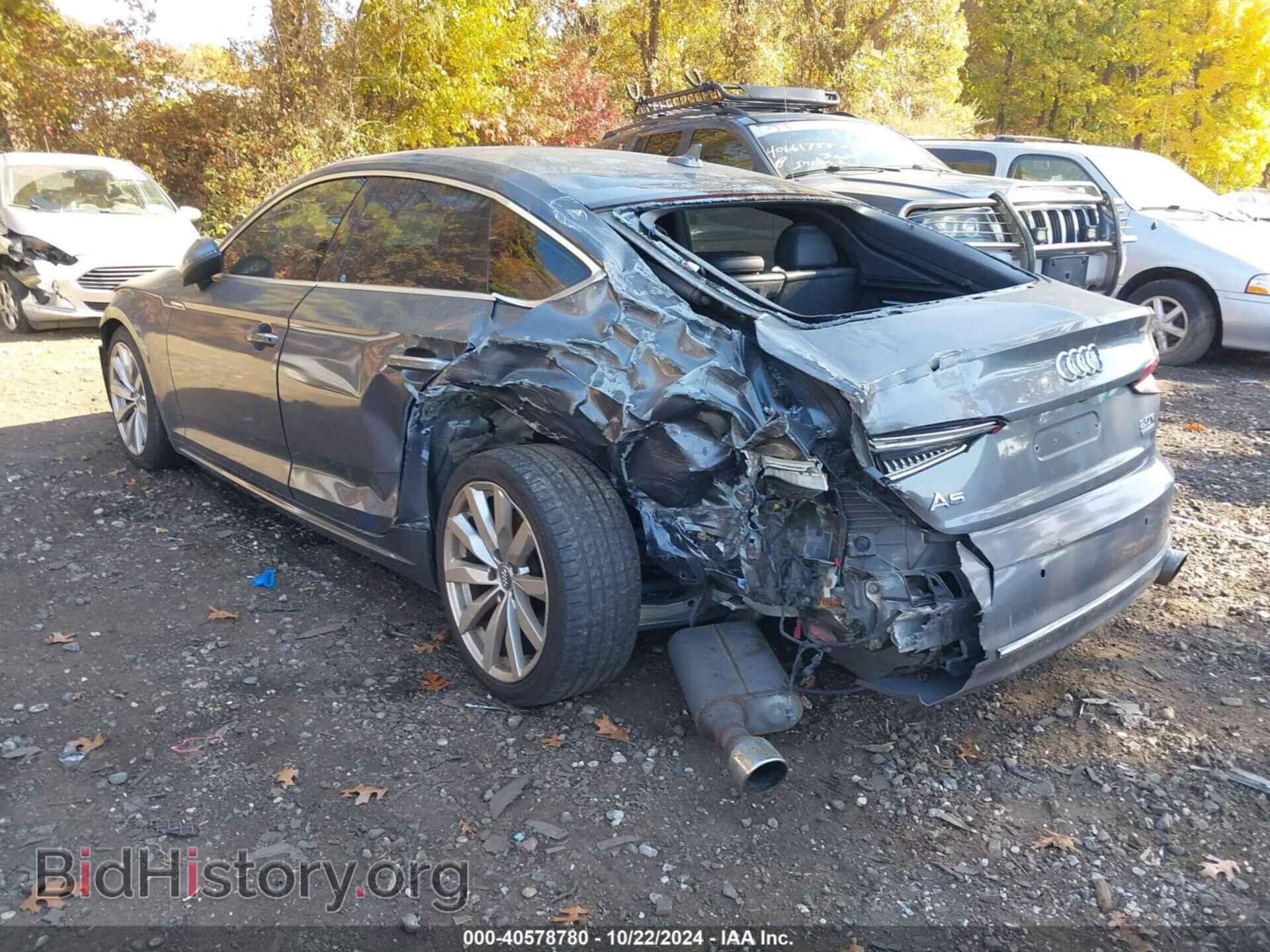 2018 AUDI A5 - VIN: WAUBNCF59JA005365 - Фото 3