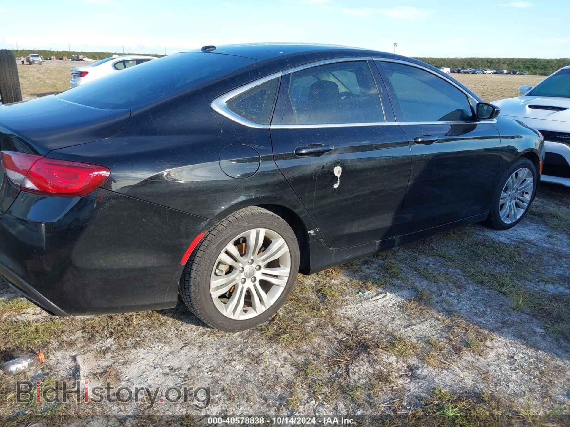 2015 CHRYSLER 200 - VIN: 1C3CCCAG1FN506437 - Фото 4