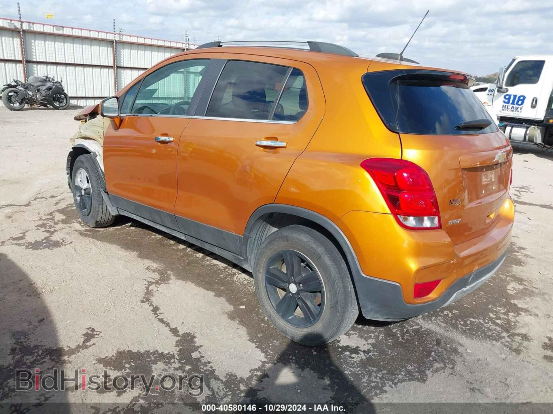 2017 CHEVROLET TRAX - VIN: 3GNCJLSB2HL185667 - Фото 3