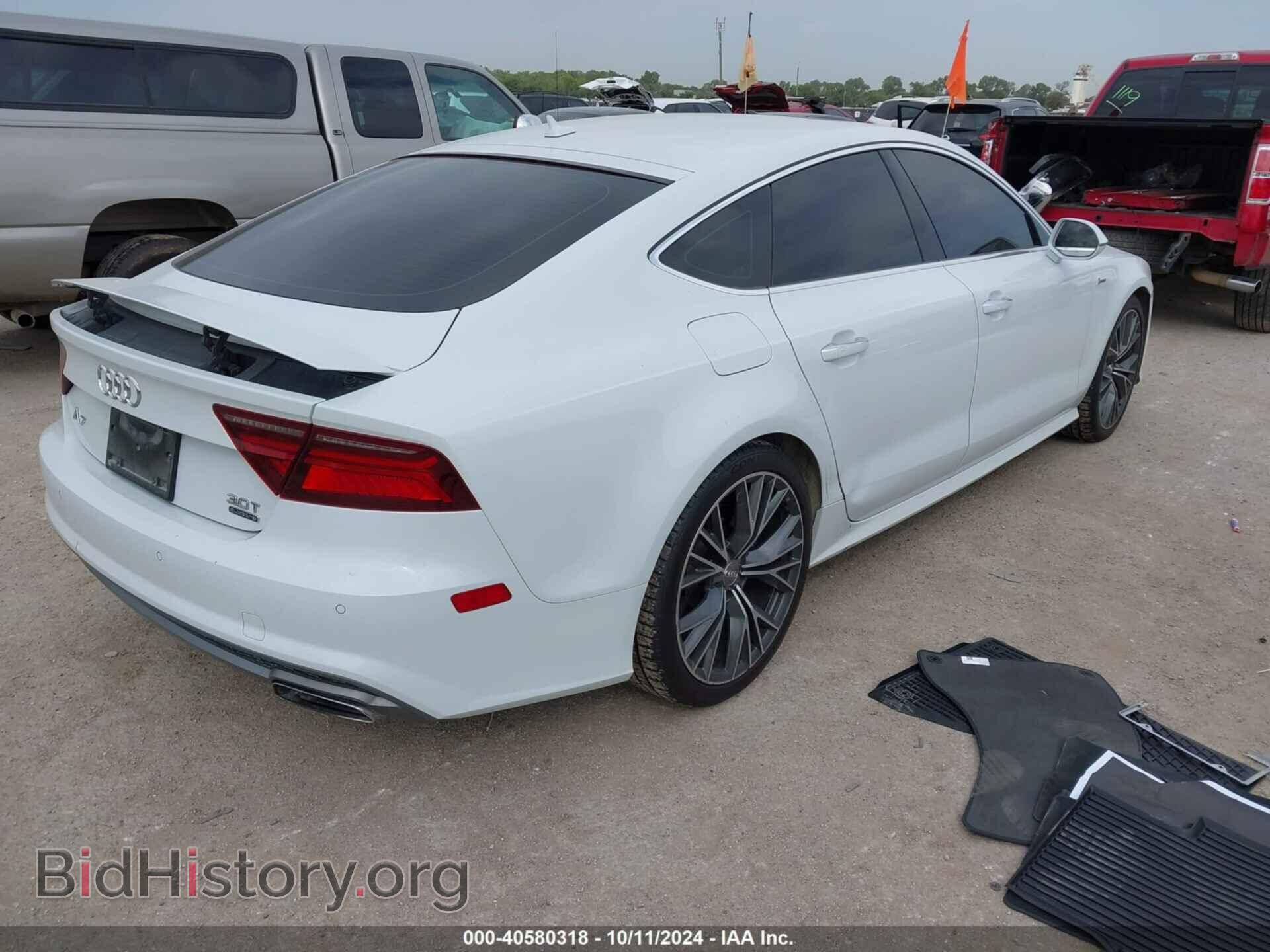 2016 AUDI A7 - VIN: WAU2GAFC3GN045407 - Photo 4