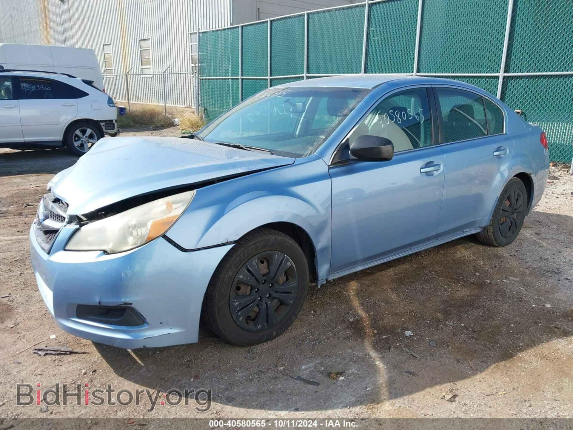 2010 SUBARU LEGACY - VIN: 4S3BMCA60A3247889 - Фото 2