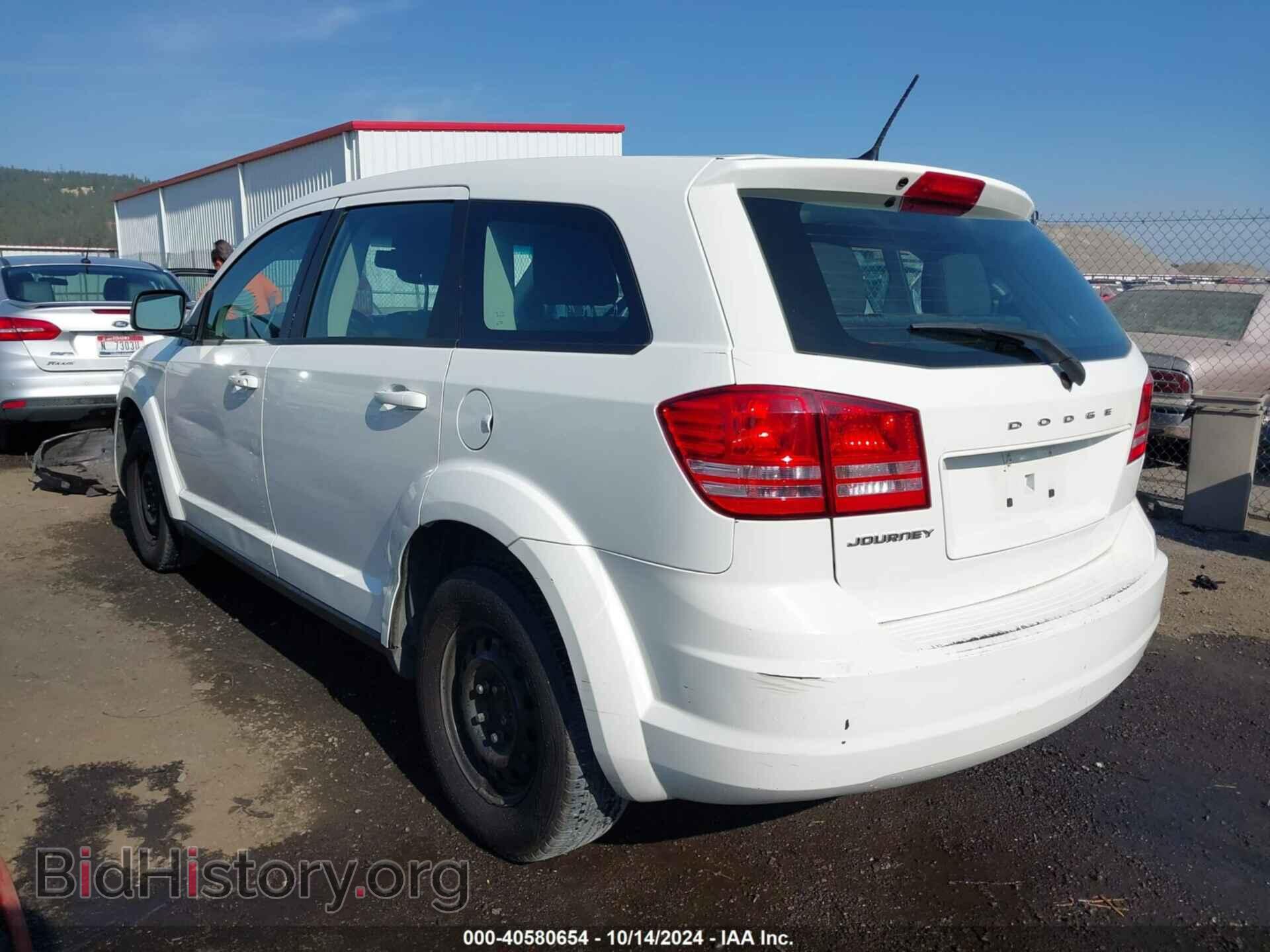 2012 DODGE JOURNEY - VIN: 3C4PDCAB8CT203665 - Фото 3