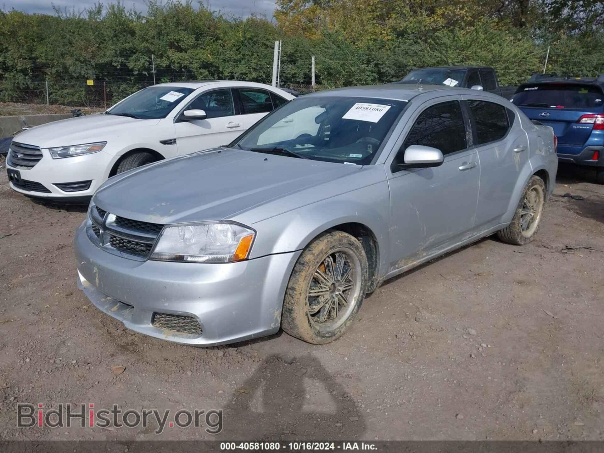2012 DODGE AVENGER - VIN: 1C3CDZCB8CN161680 - Фото 2