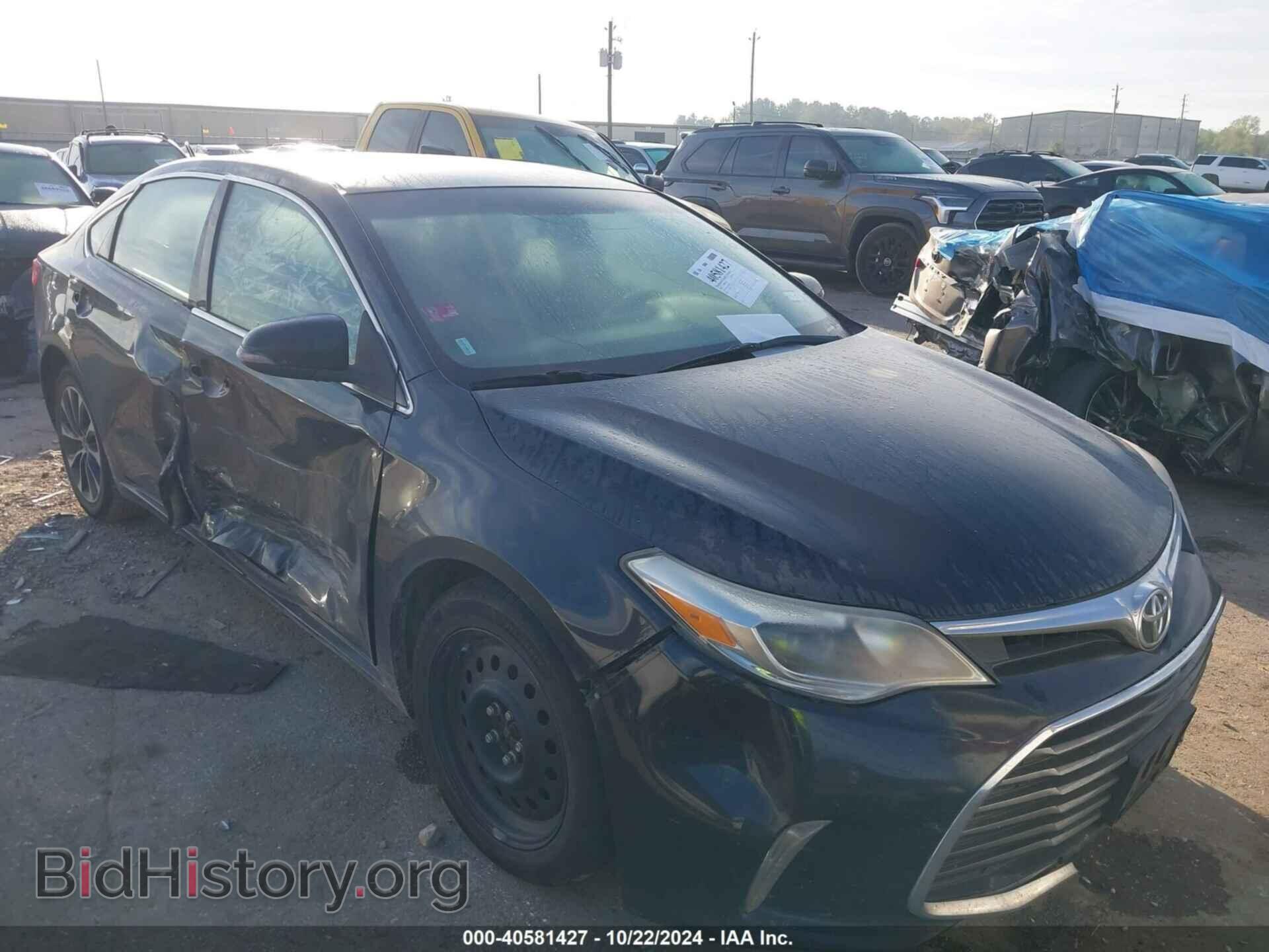 Фотография 4T1BK1EB6GU200527 - TOYOTA AVALON 2016