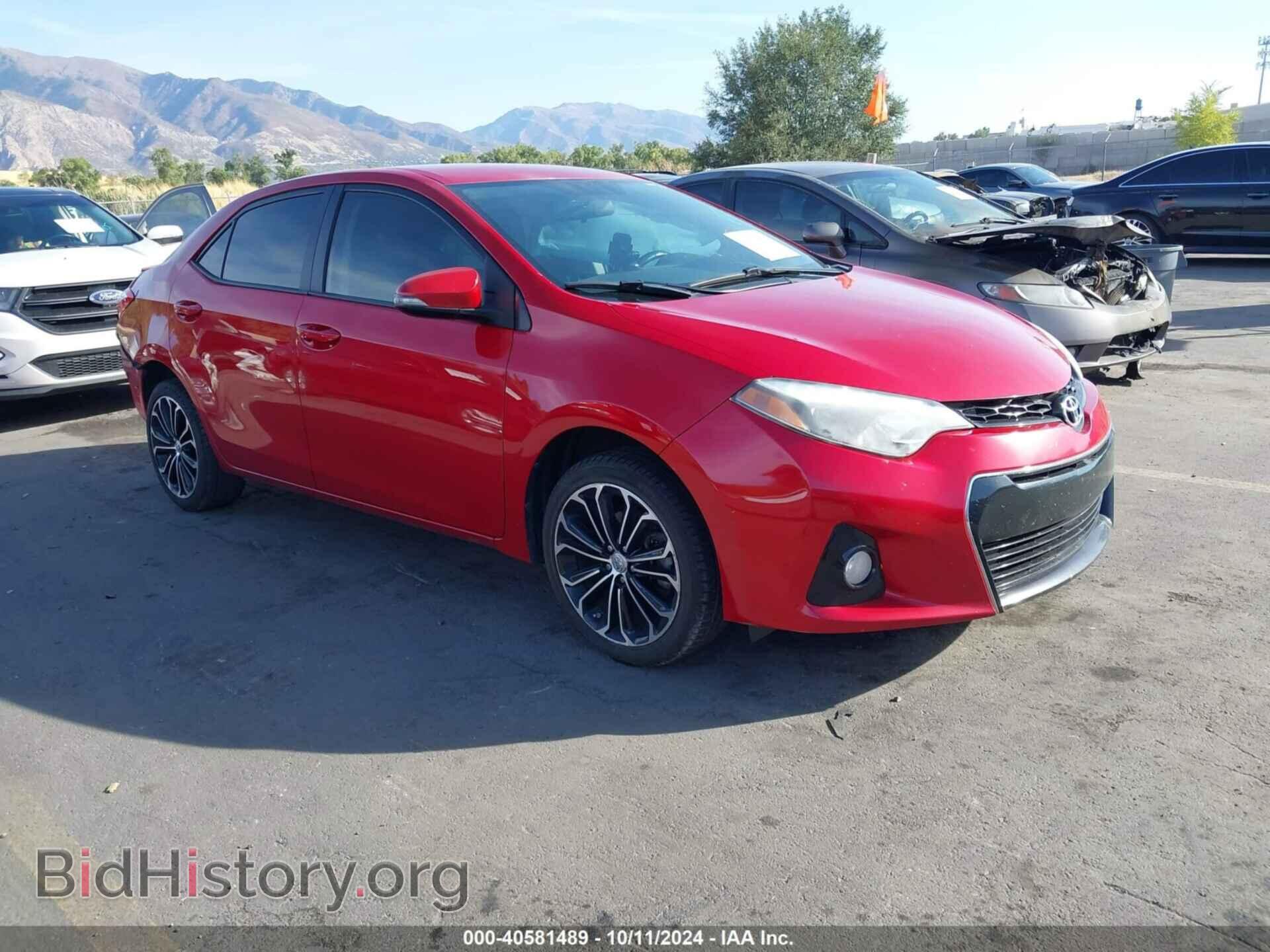 Photo 2T1BURHE9FC480698 - TOYOTA COROLLA 2015
