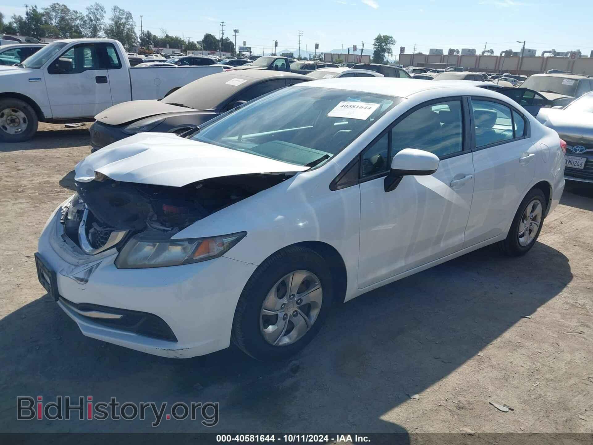 2014 HONDA CIVIC - VIN: 19XFB2F59EE229357 - Фото 2