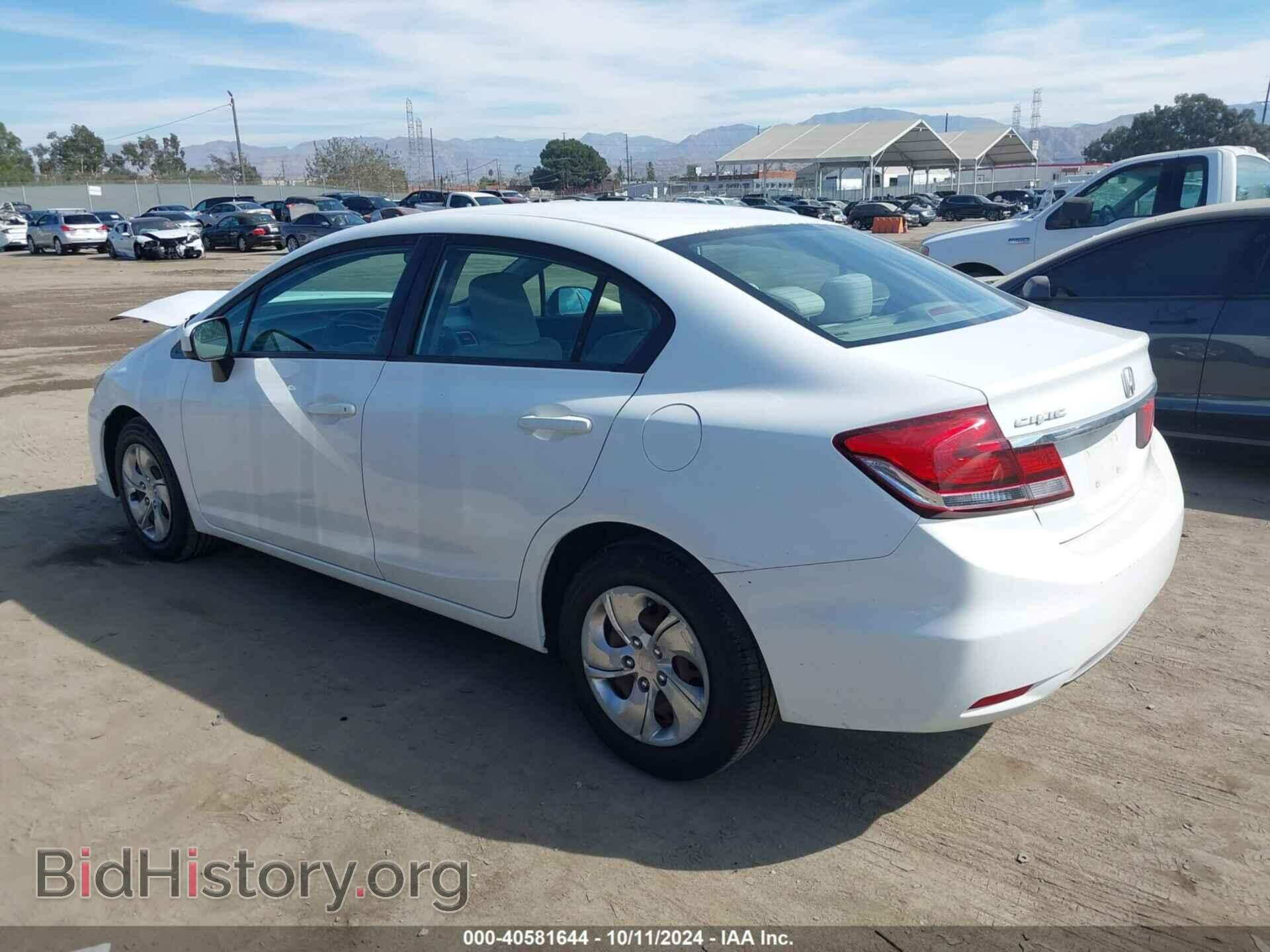 2014 HONDA CIVIC - VIN: 19XFB2F59EE229357 - Фото 3