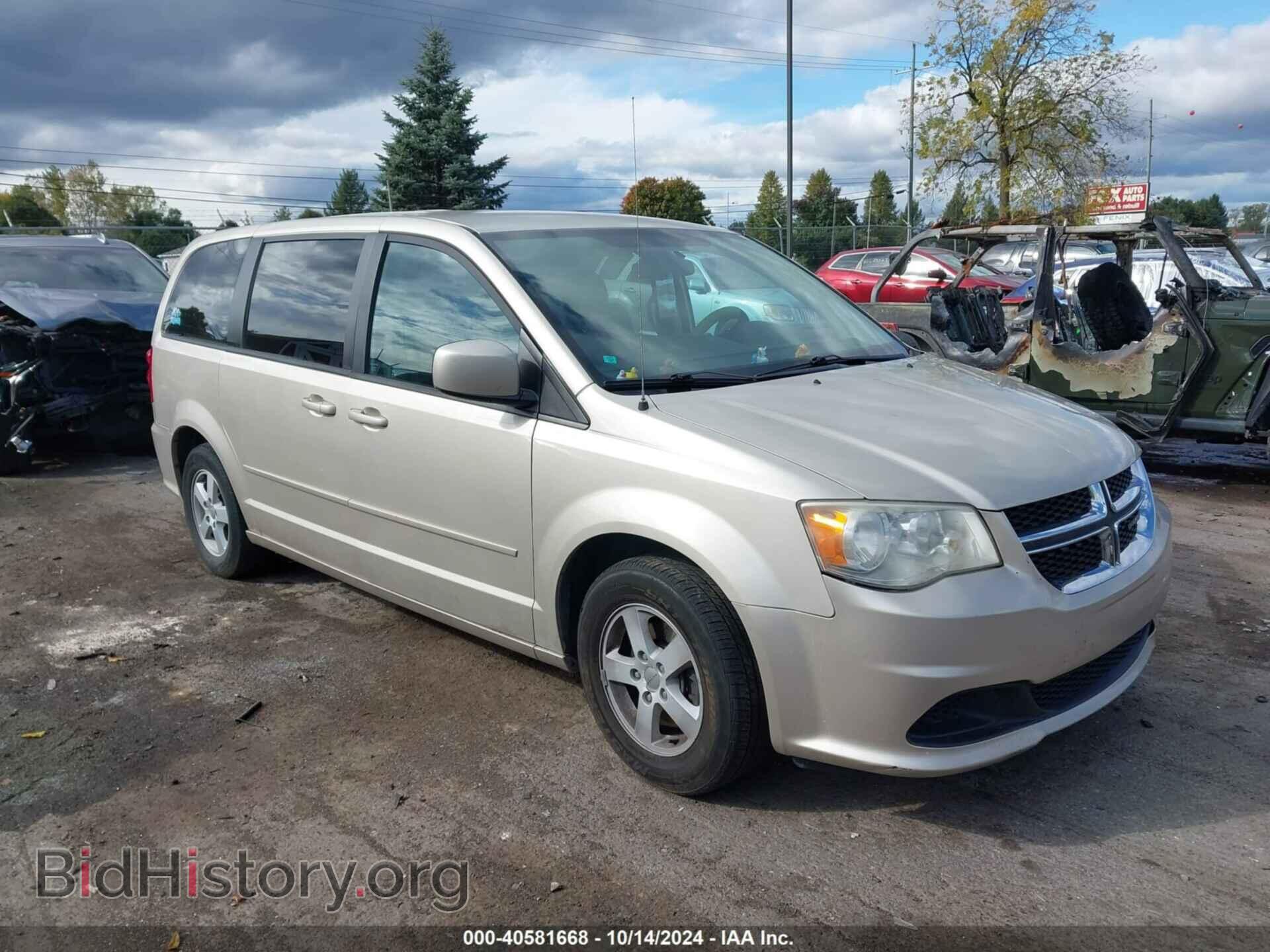 Photo 2C4RDGCG2DR536506 - DODGE GRAND CARAVAN 2013