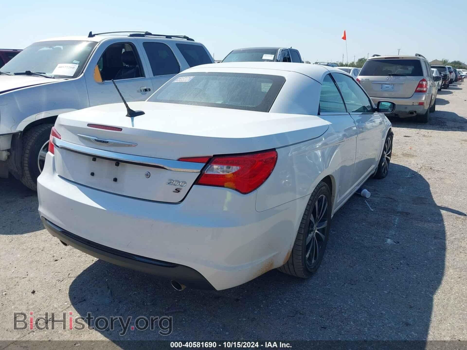 2012 CHRYSLER 200 - VIN: 1C3BCBGG2CN277842 - Фото 4