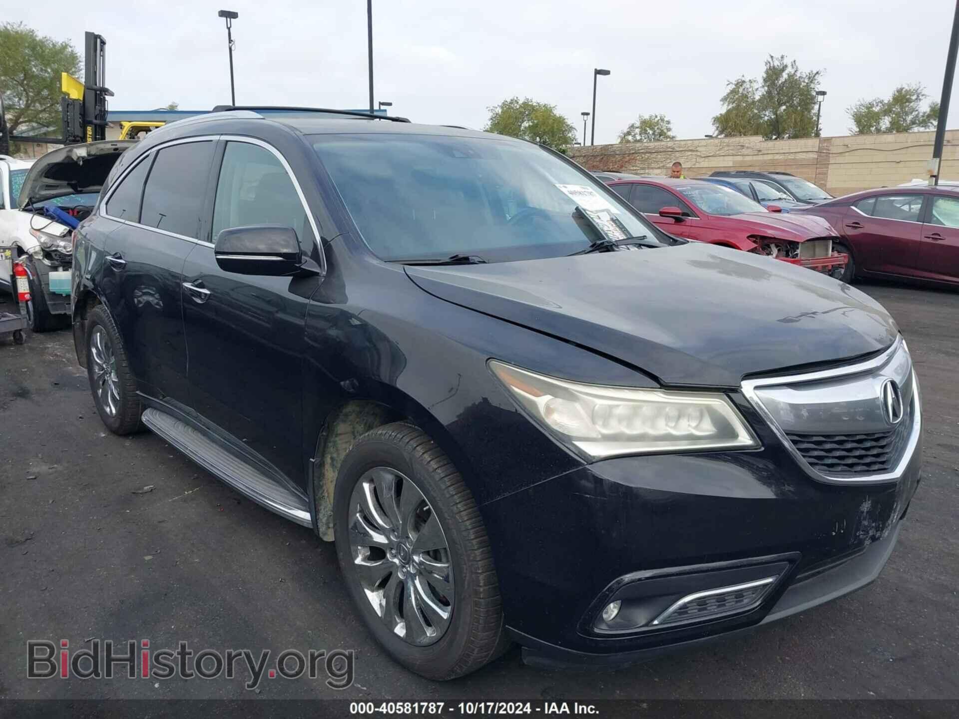 Фотография 5FRYD3H4XFB001438 - ACURA MDX 2015