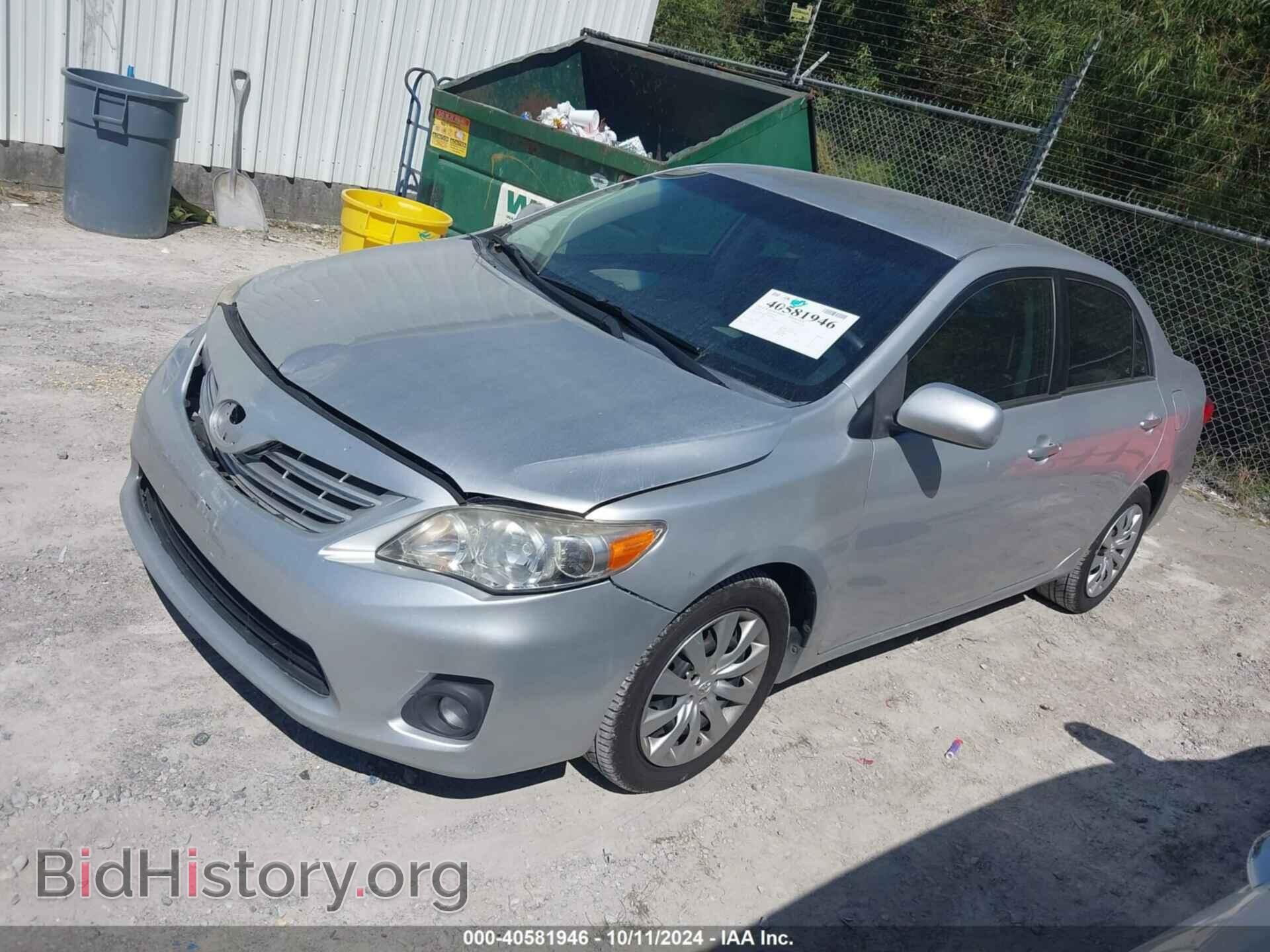 2013 TOYOTA COROLLA - VIN: 5YFBU4EE5DP146043 - Фото 2