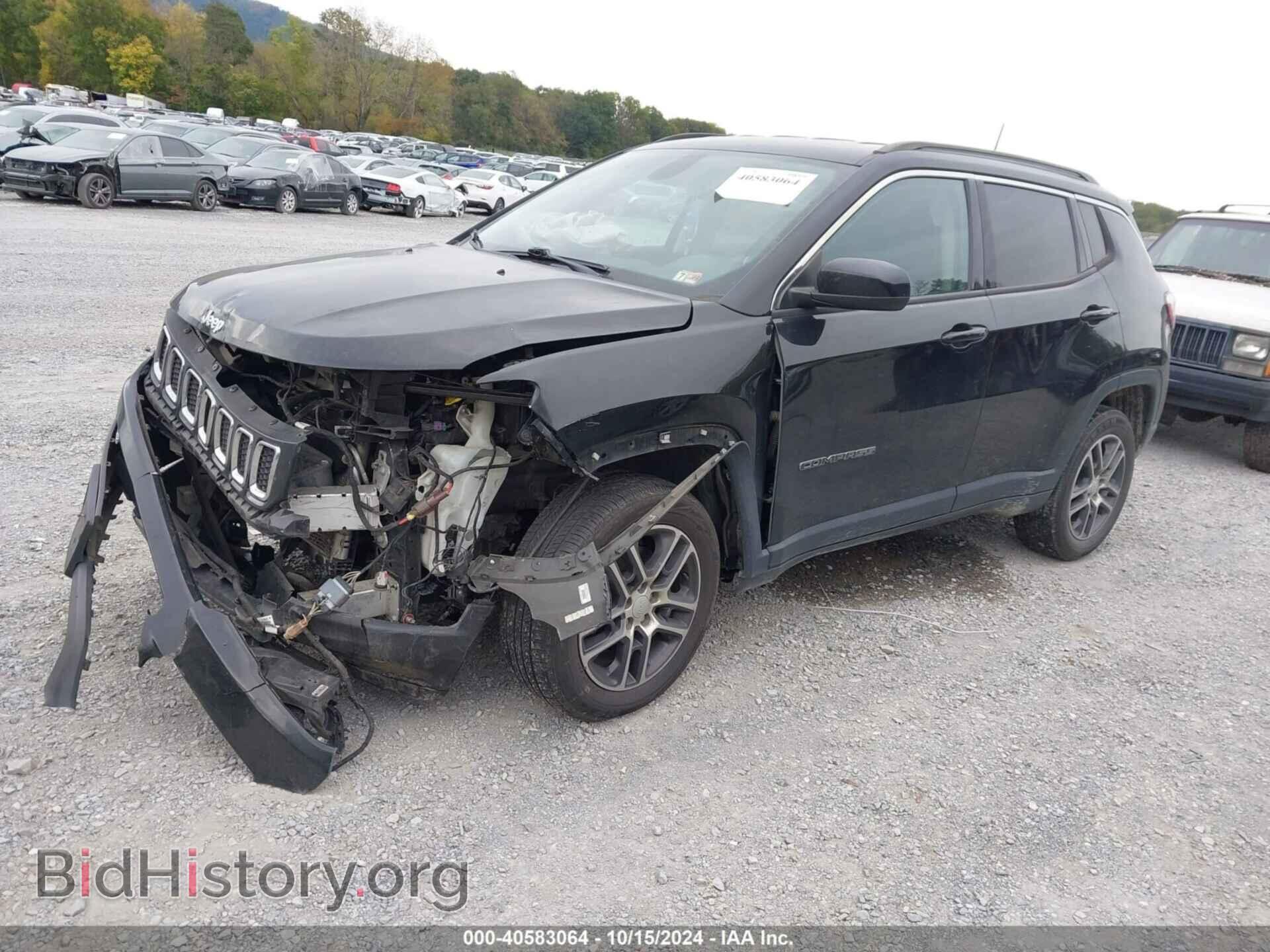 2019 JEEP COMPASS - VIN: 3C4NJDBB6KT735693 - Фото 2
