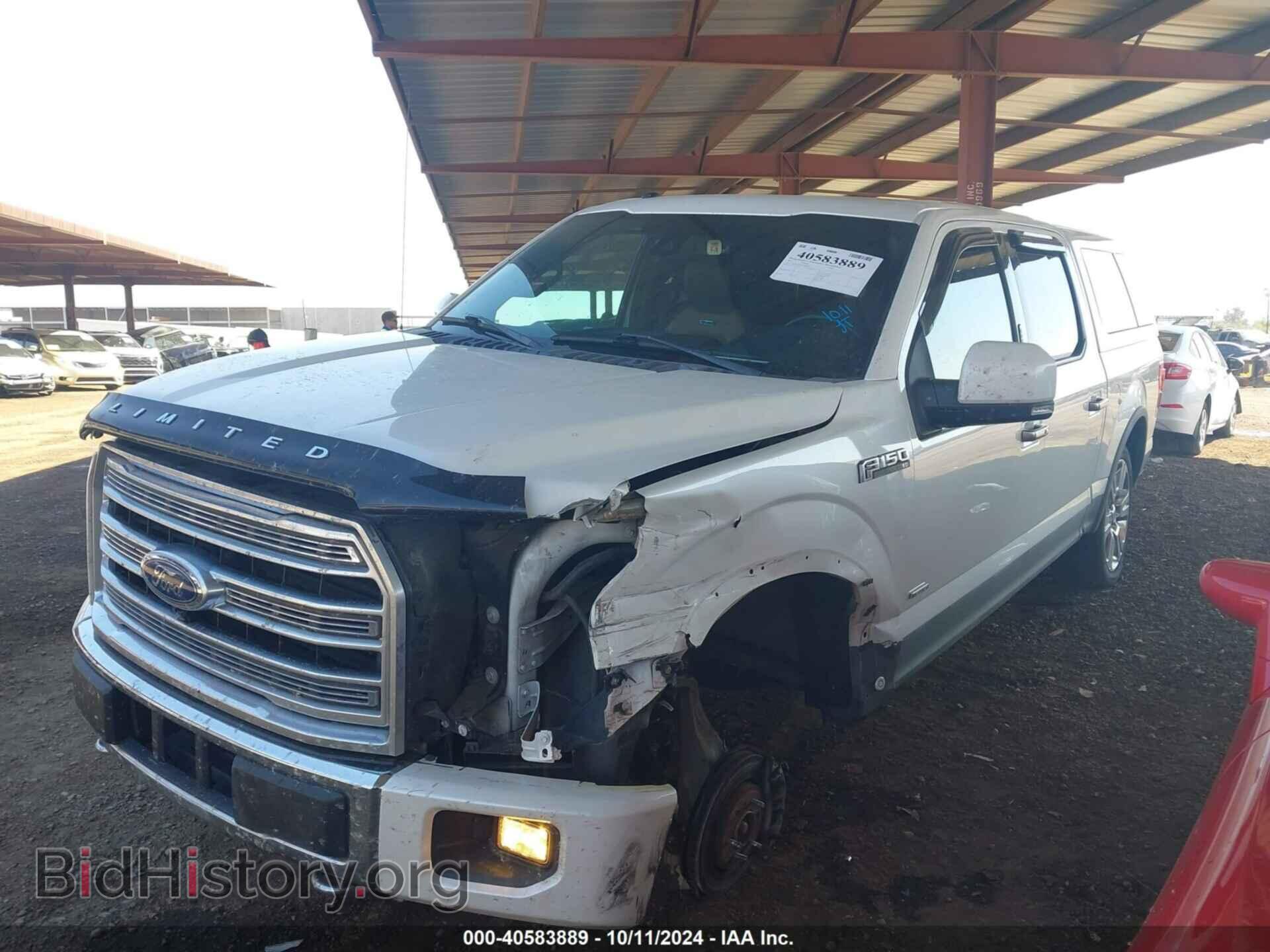 2017 FORD F-150 - VIN: 1FTEW1EG0HFB41319 - Фото 2