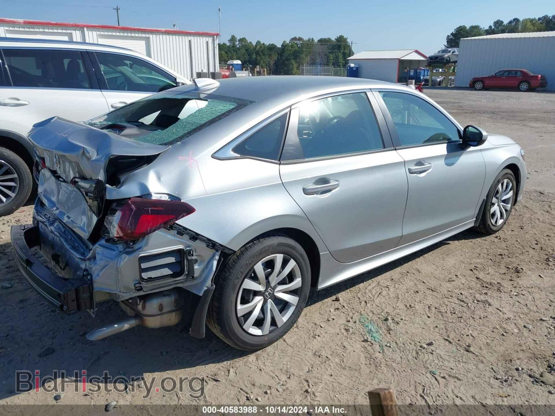 2025 HONDA CIVIC - VIN: 2HGFE2F28SH514128 - Фото 4
