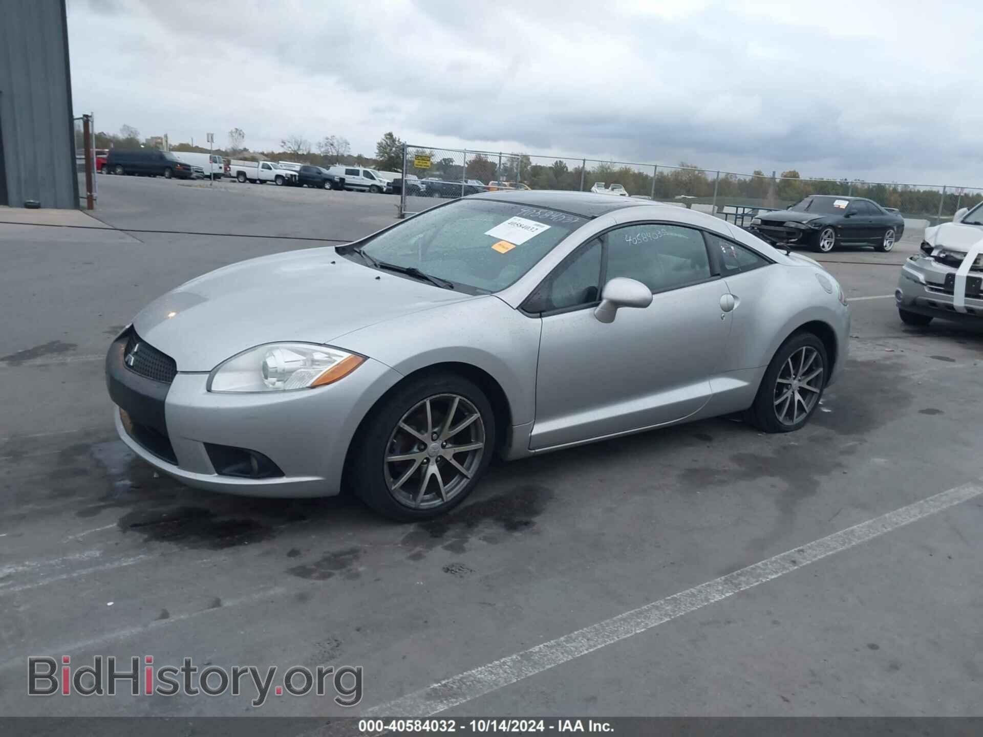 2012 MITSUBISHI ECLIPSE - VIN: 4A31K3DT5CE001881 - Фото 2