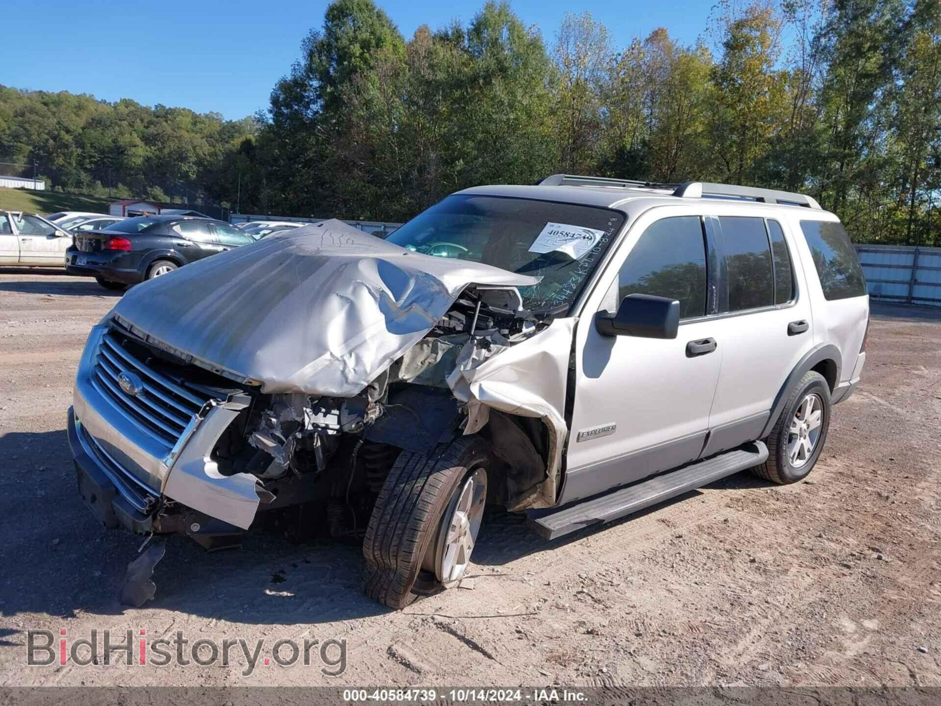 2006 FORD EXPLORER - VIN: 1FMEU73806UB39353 - Фото 2