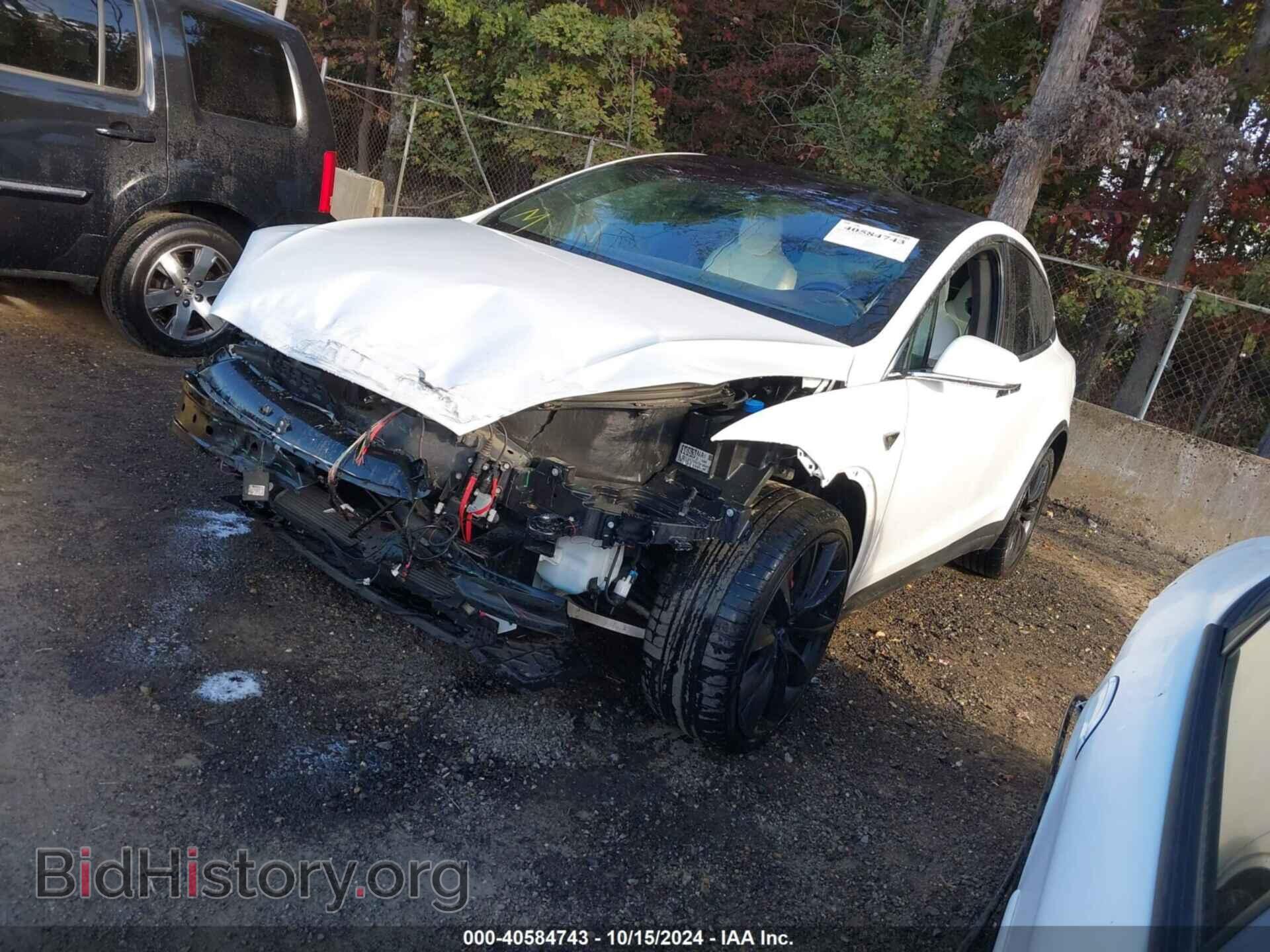 2016 TESLA MODEL X - VIN: 5YJXCBE44GF013780 - Фото 2