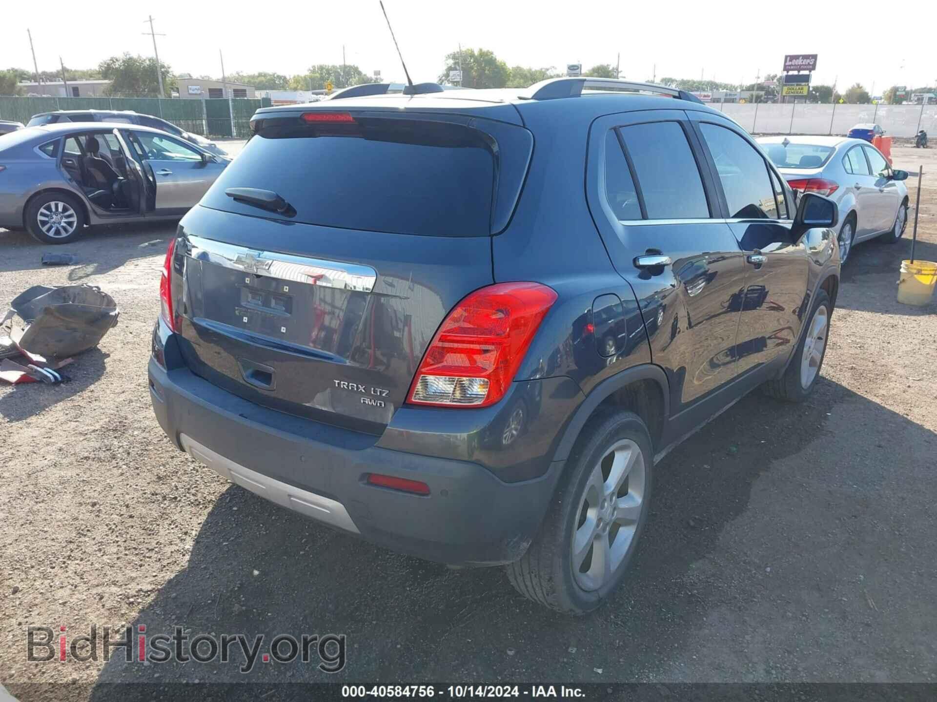 2016 CHEVROLET TRAX - VIN: 3GNCJRSB8GL138080 - Фото 4