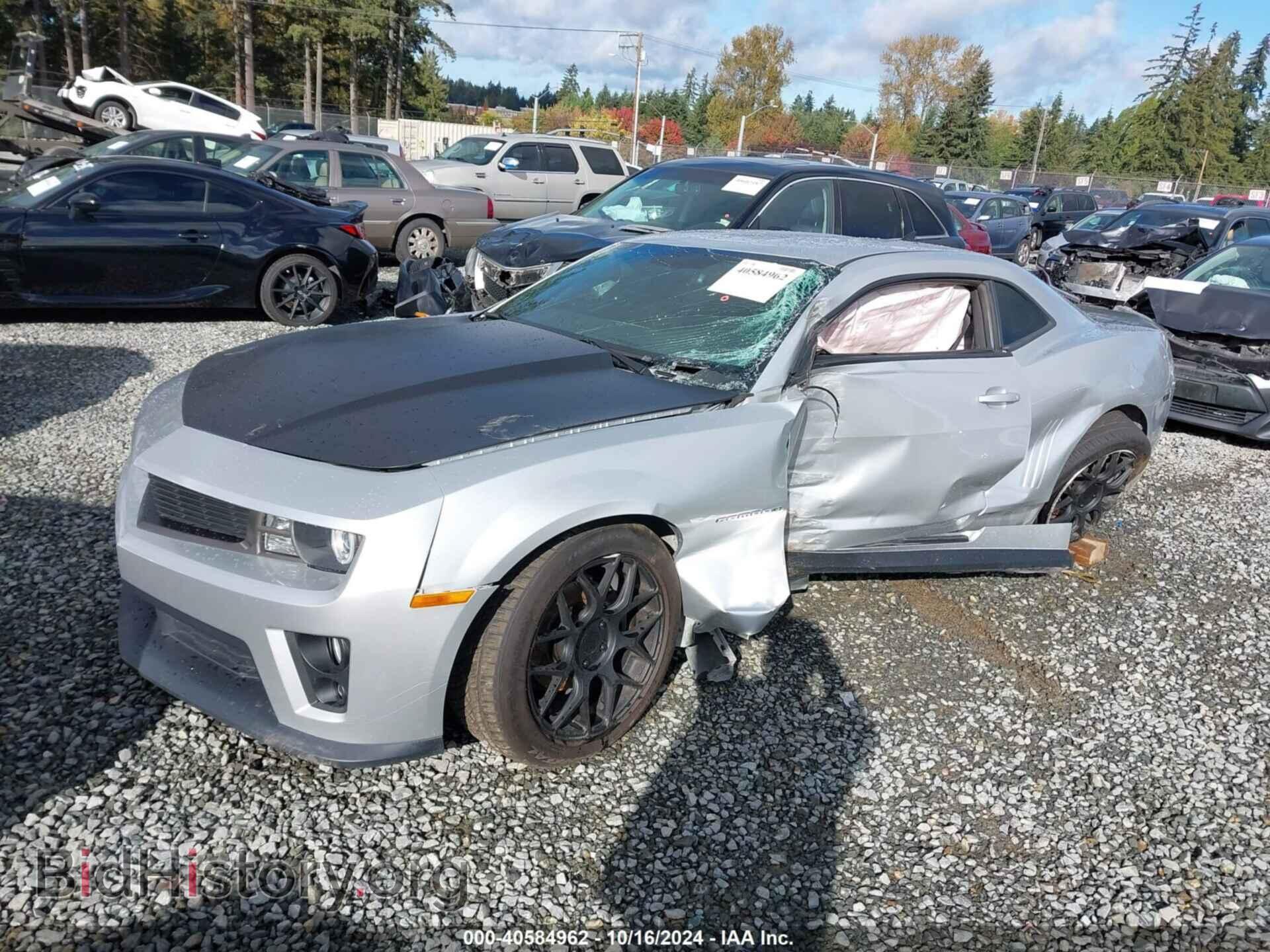 2012 CHEVROLET CAMARO - VIN: 2G1FA1E30C9206101 - Фото 2