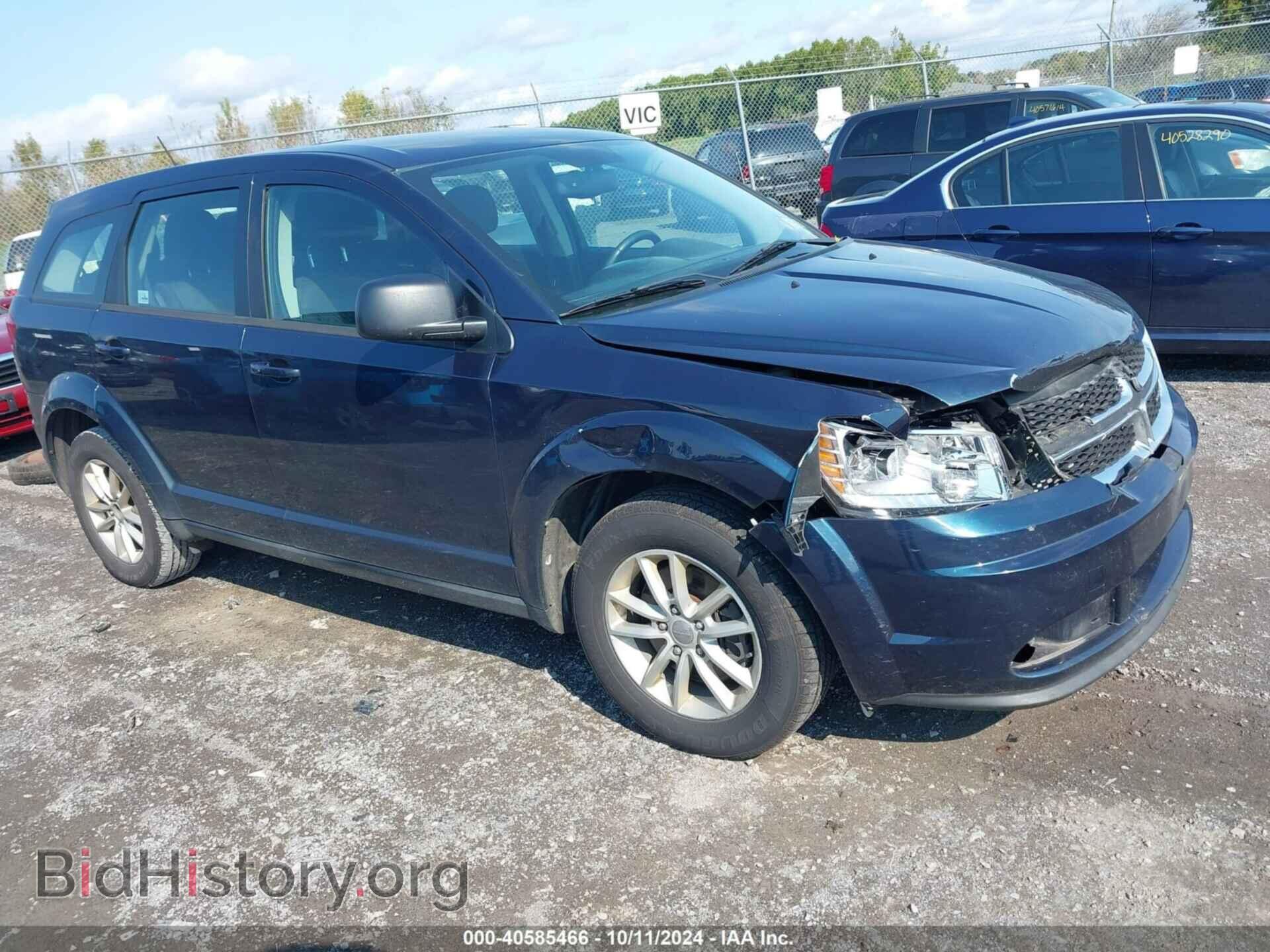 Photo 3C4PDCAB0DT631036 - DODGE JOURNEY 2013