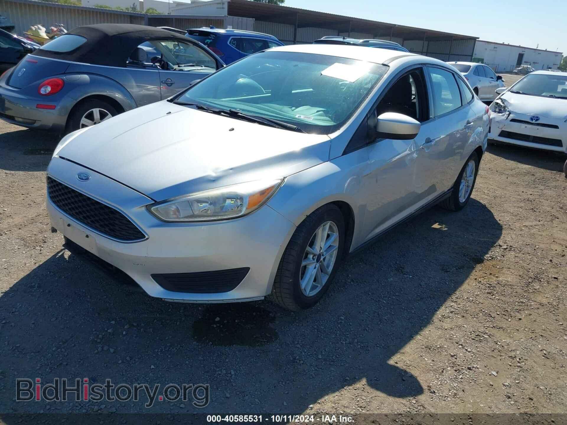 2018 FORD FOCUS - VIN: 1FADP3F27JL242281 - Фото 2