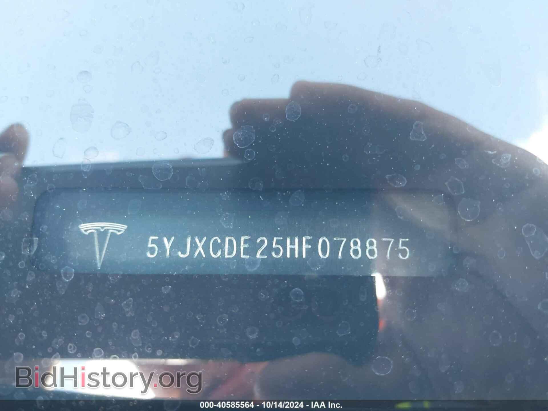 2017 TESLA MODEL X - VIN: 5YJXCDE25HF078875 - Photo 9
