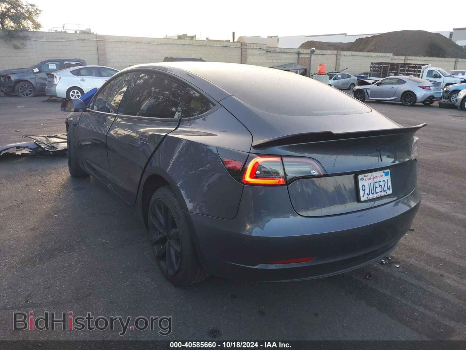2023 TESLA MODEL 3 - VIN: 5YJ3E1EA1PF680587 - Фото 3