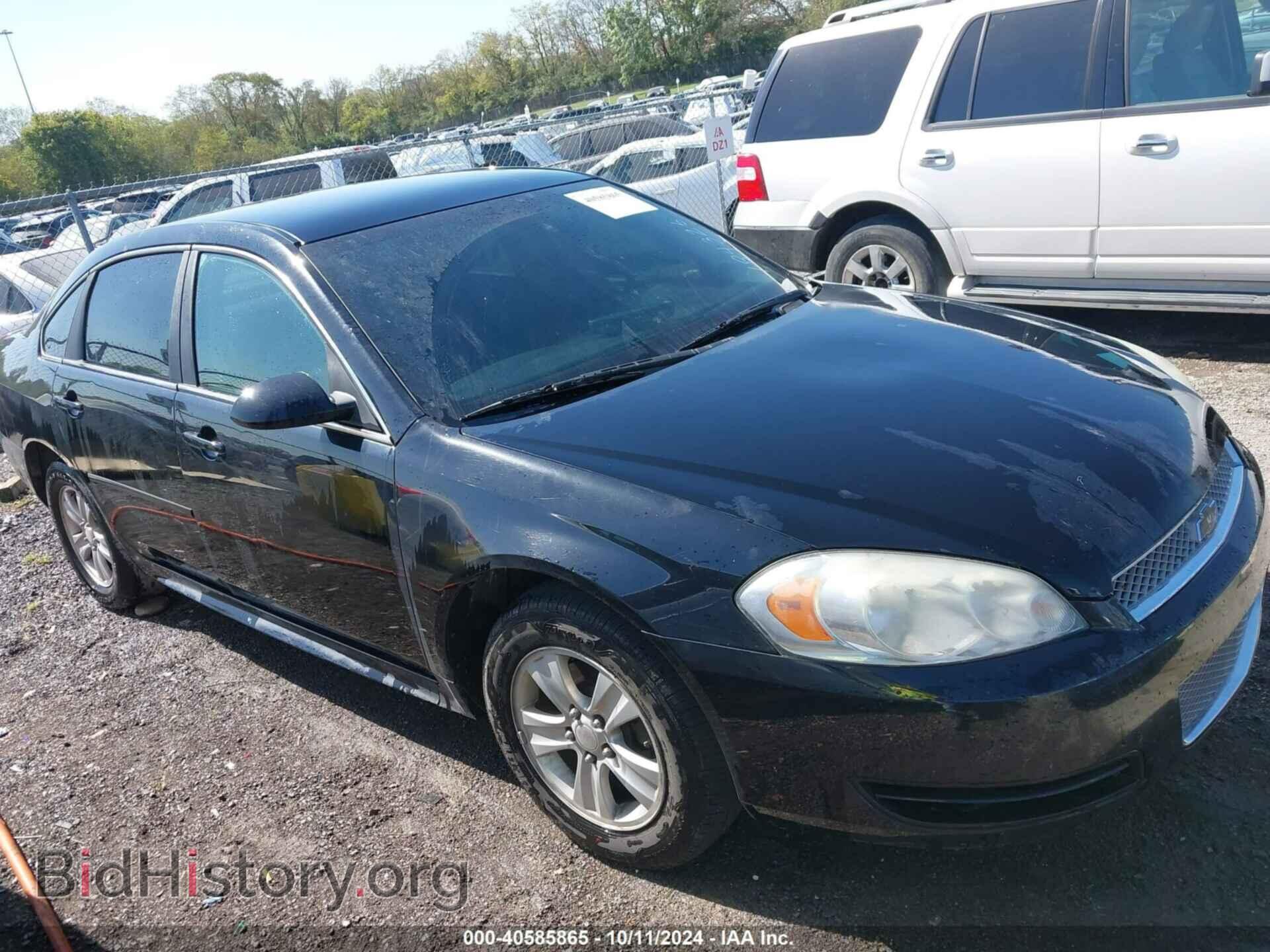 Фотография 2G1WA5E33C1184326 - CHEVROLET IMPALA 2012