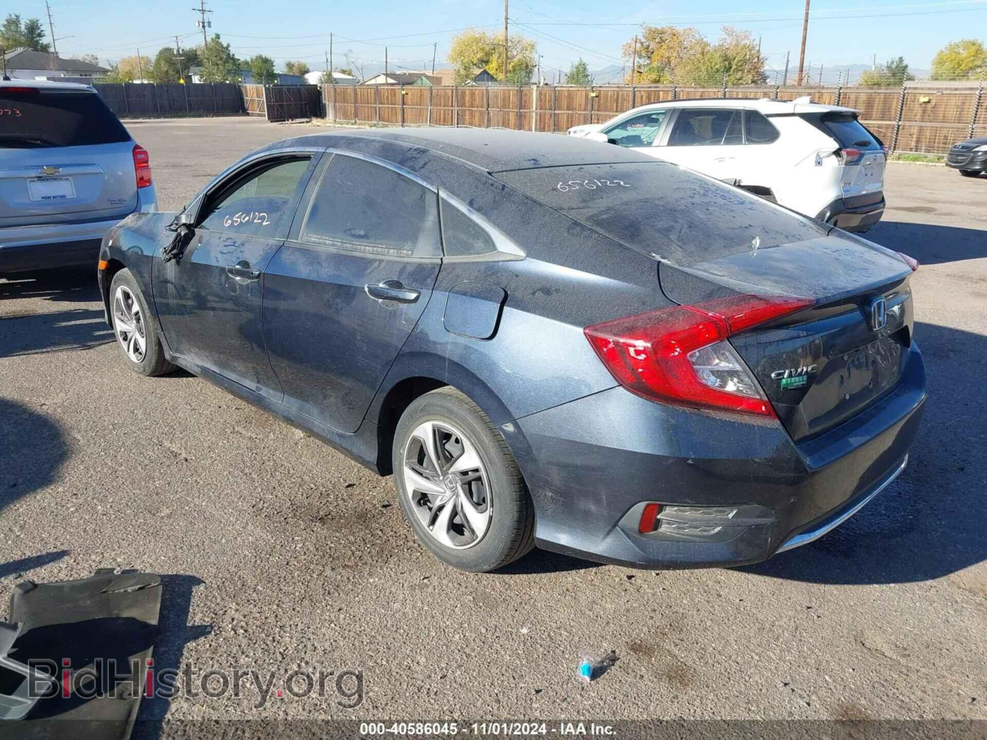 2020 HONDA CIVIC - VIN: 19XFC2F61LE020407 - Фото 3