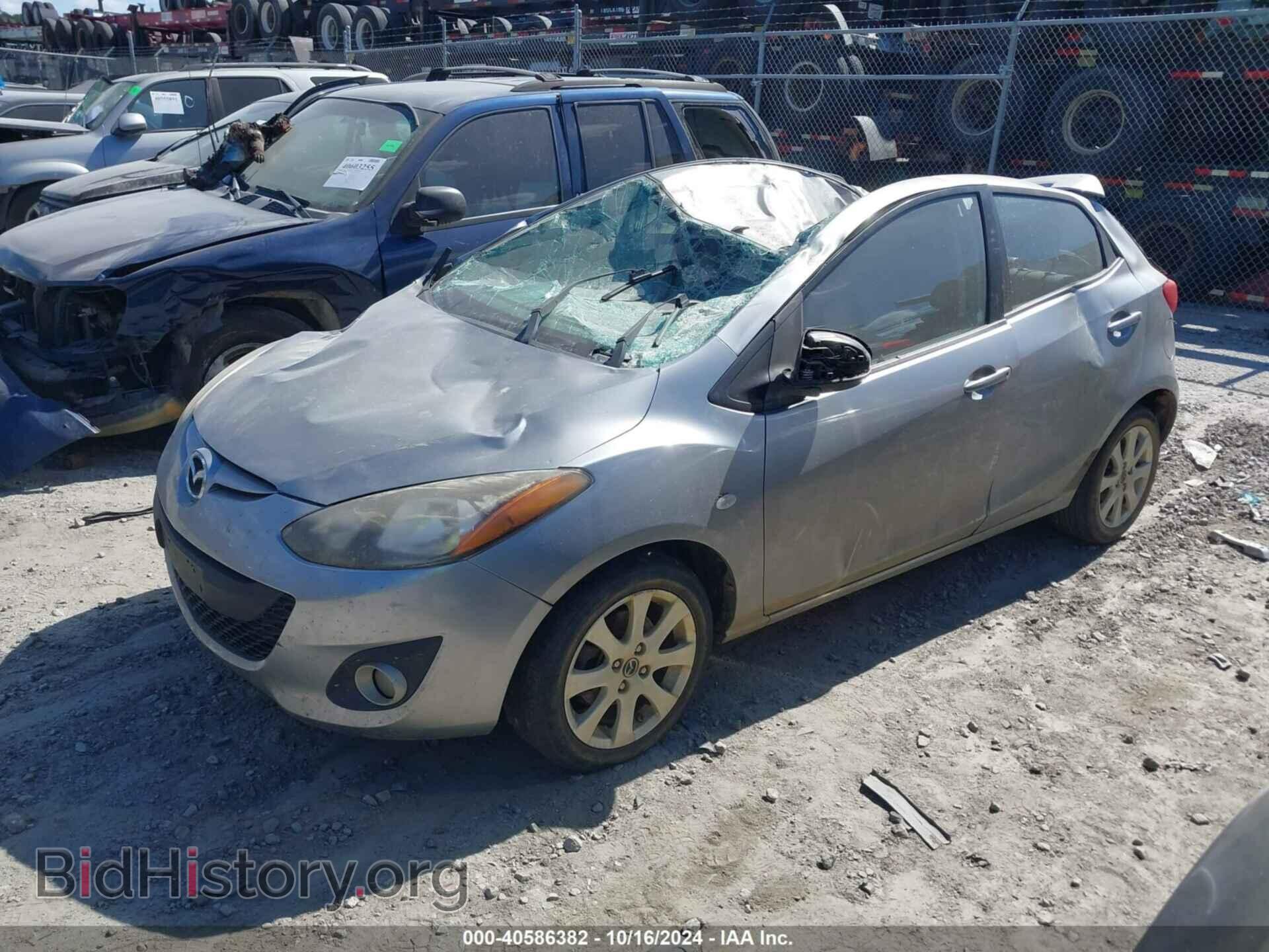 2013 MAZDA MAZDA2 - VIN: JM1DE1LY4D0154954 - Фото 2