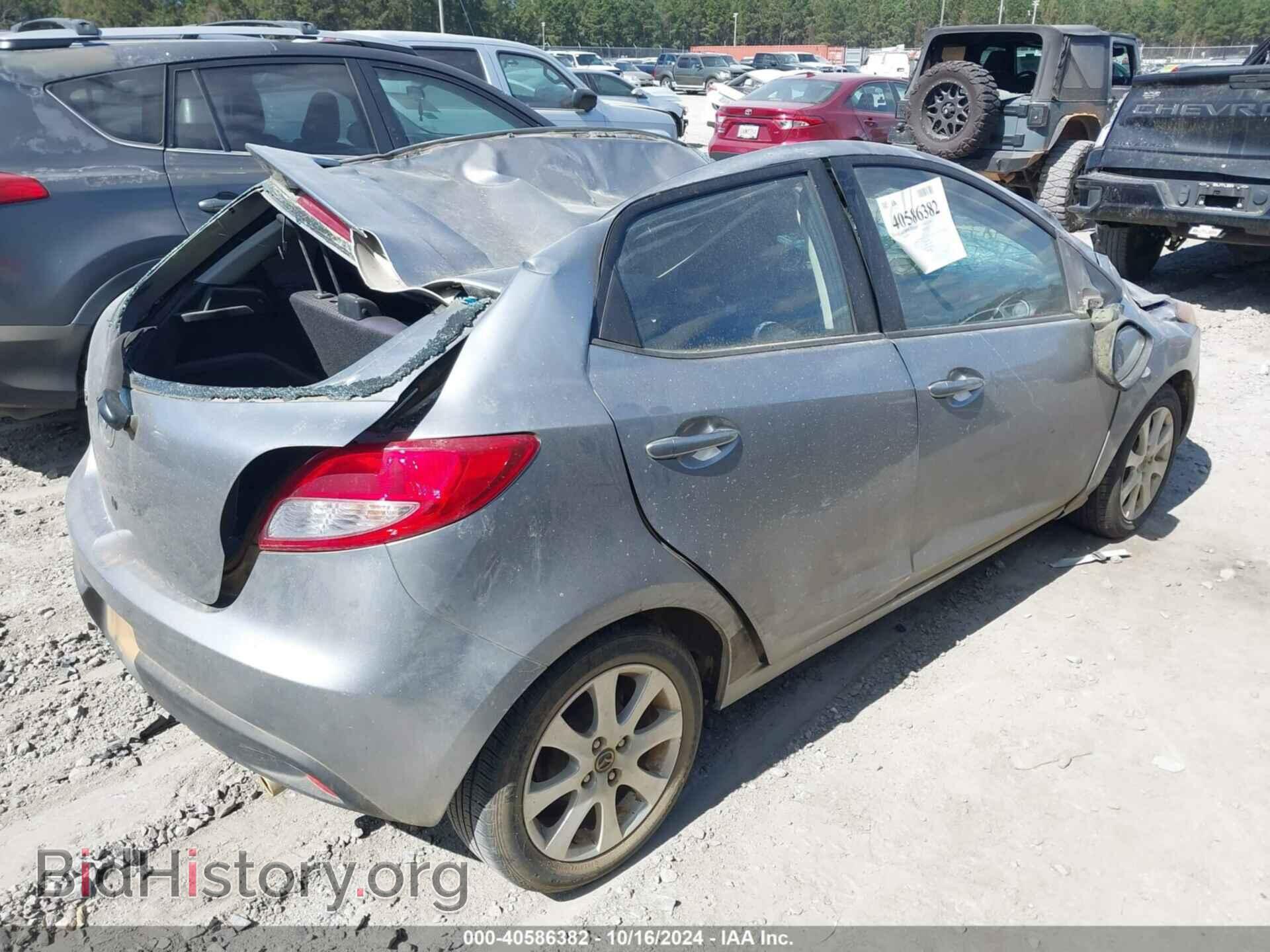 2013 MAZDA MAZDA2 - VIN: JM1DE1LY4D0154954 - Фото 4