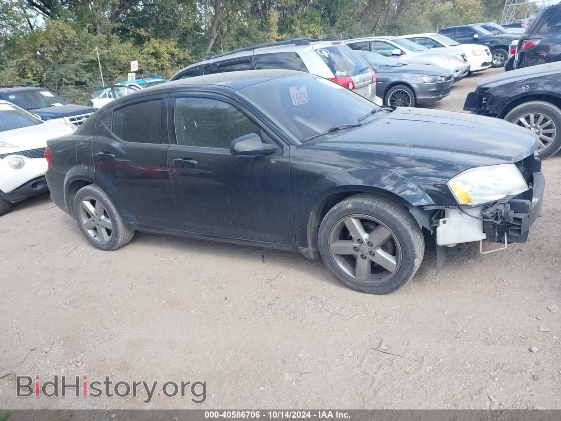 Photo 1C3CDZCB2CN313226 - DODGE AVENGER 2012