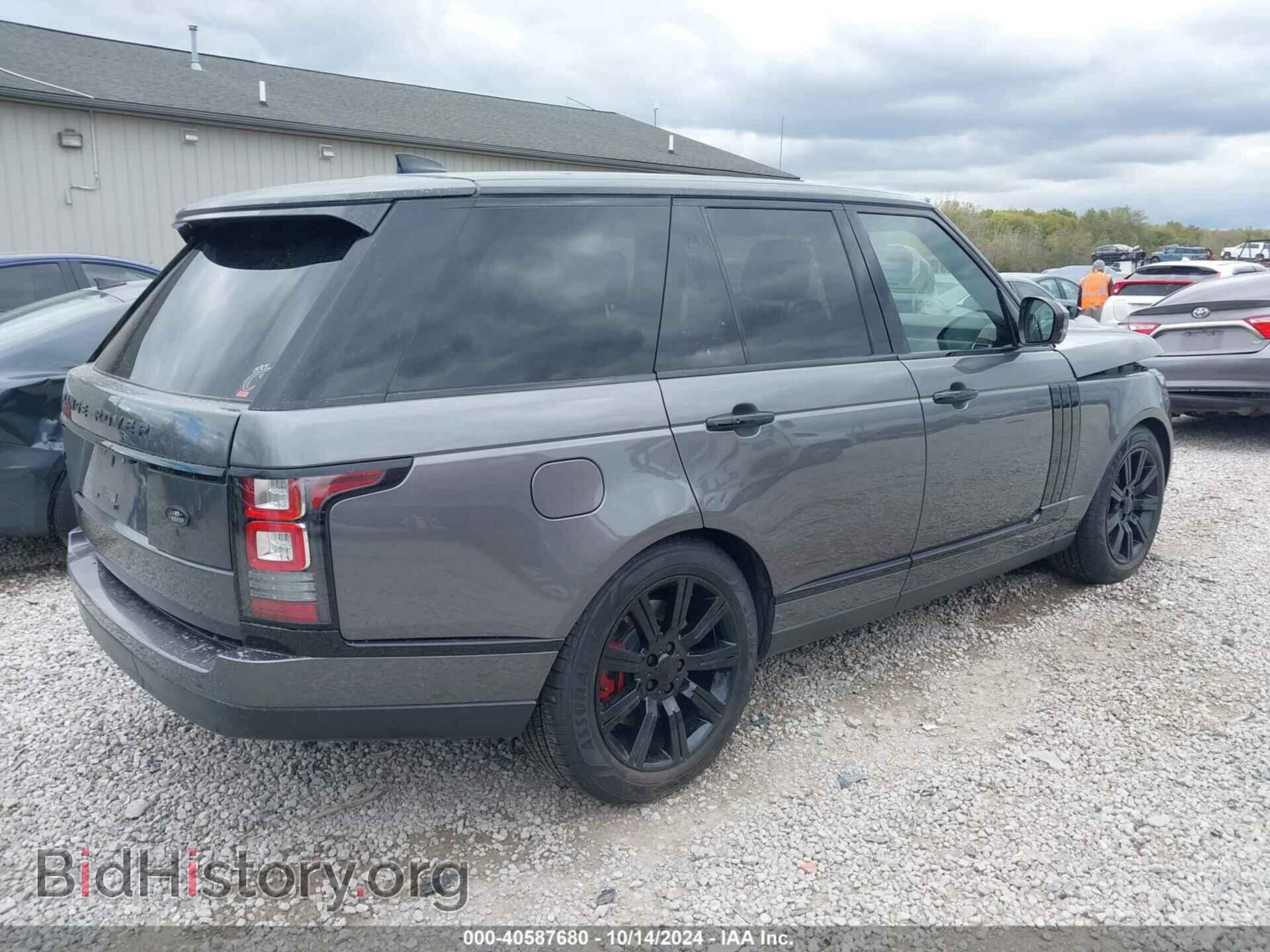 2017 LAND ROVER RANGE ROVER - VIN: SALGS2FE5HA324499 - Фото 4