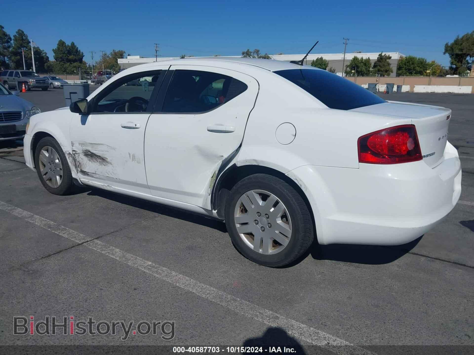 2012 DODGE AVENGER - VIN: 1C3CDZAB9CN216687 - Фото 3