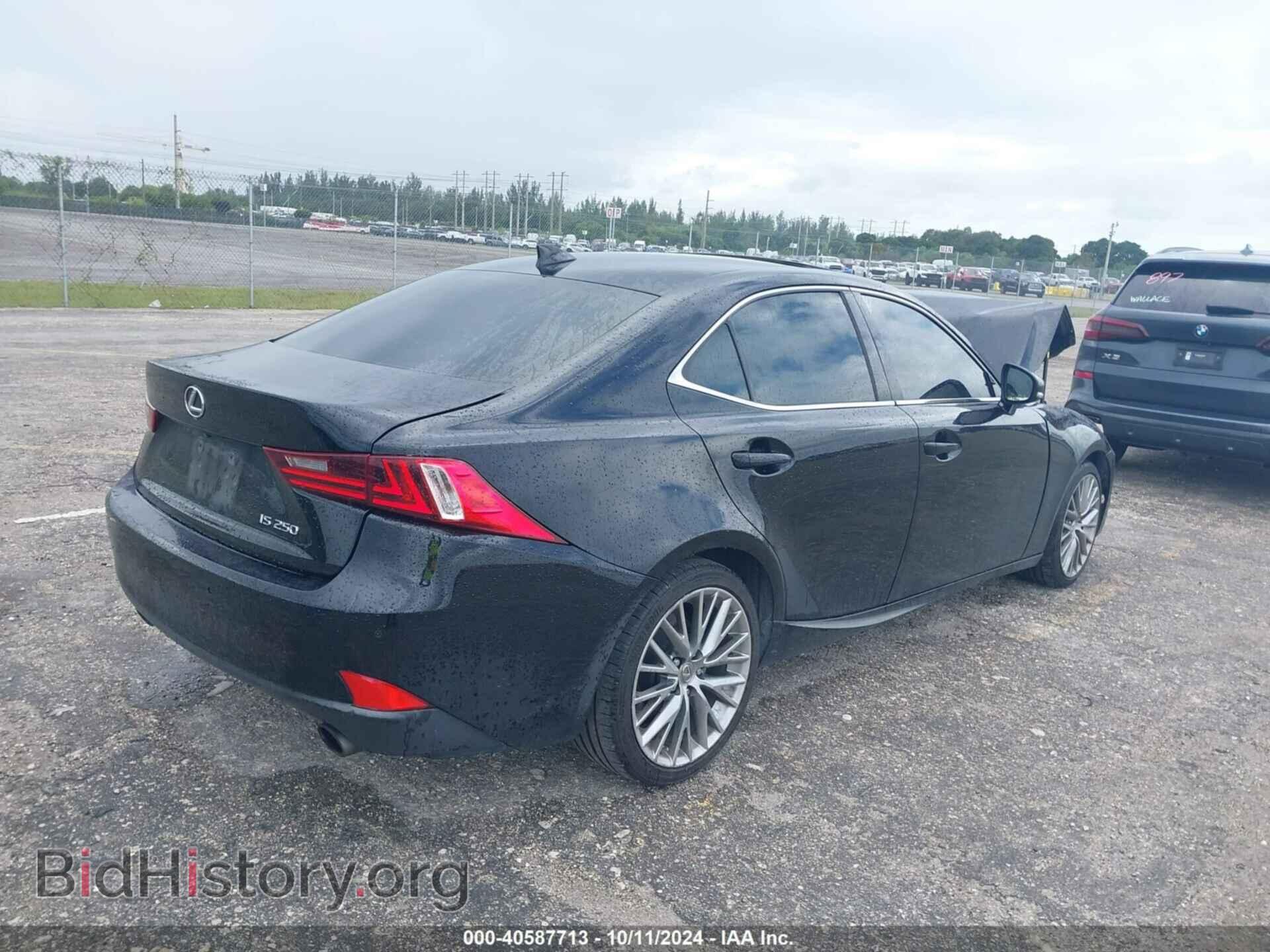 2014 LEXUS IS 250 - VIN: JTHBF1D25E5019905 - Фото 4