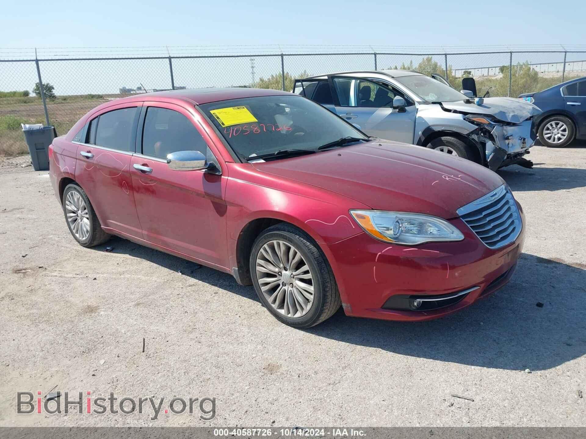Photo 1C3CCBCB1CN123198 - CHRYSLER 200 2012