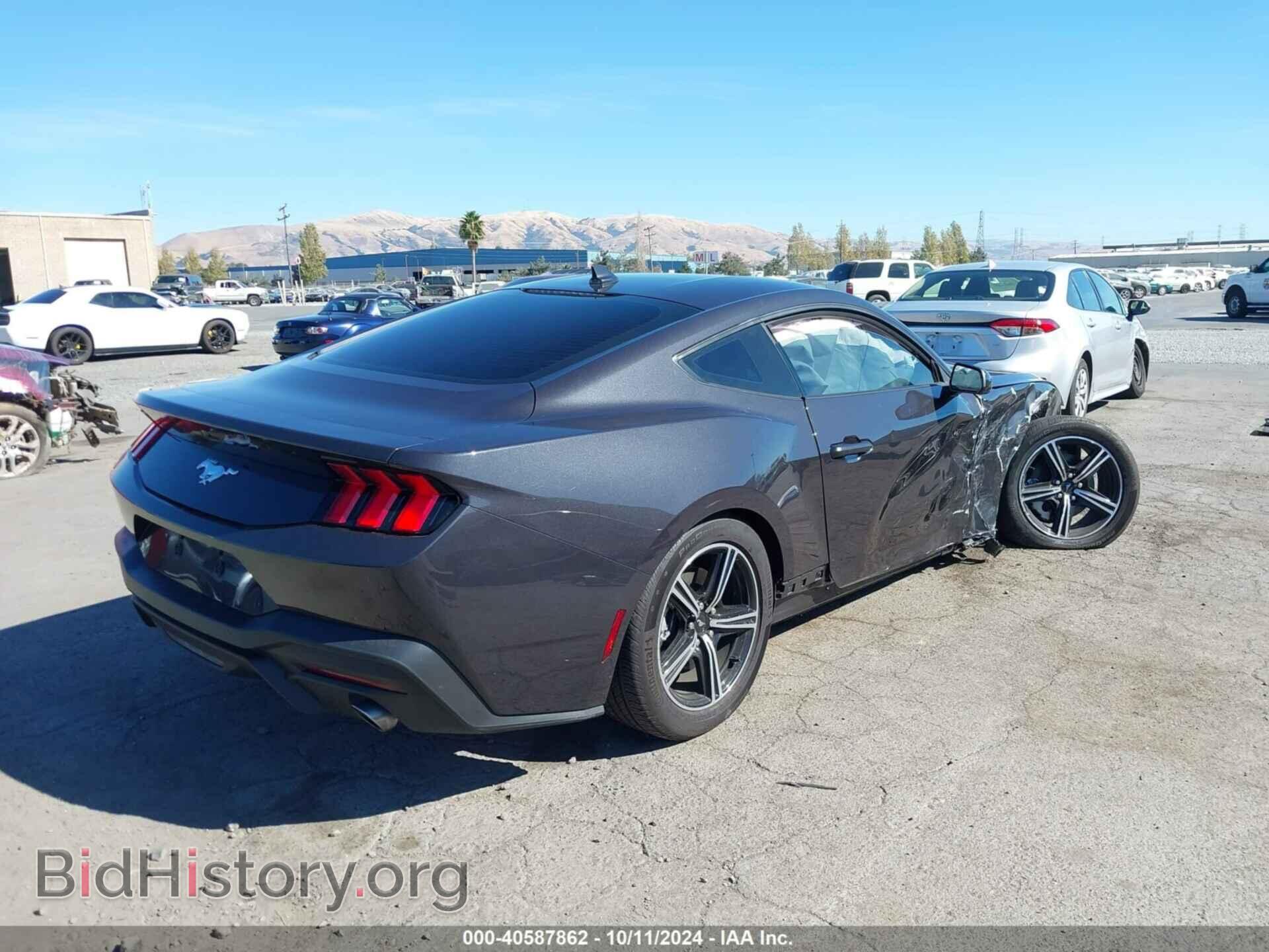 2024 FORD MUSTANG - VIN: 1FA6P8TH4R5121903 - Фото 4