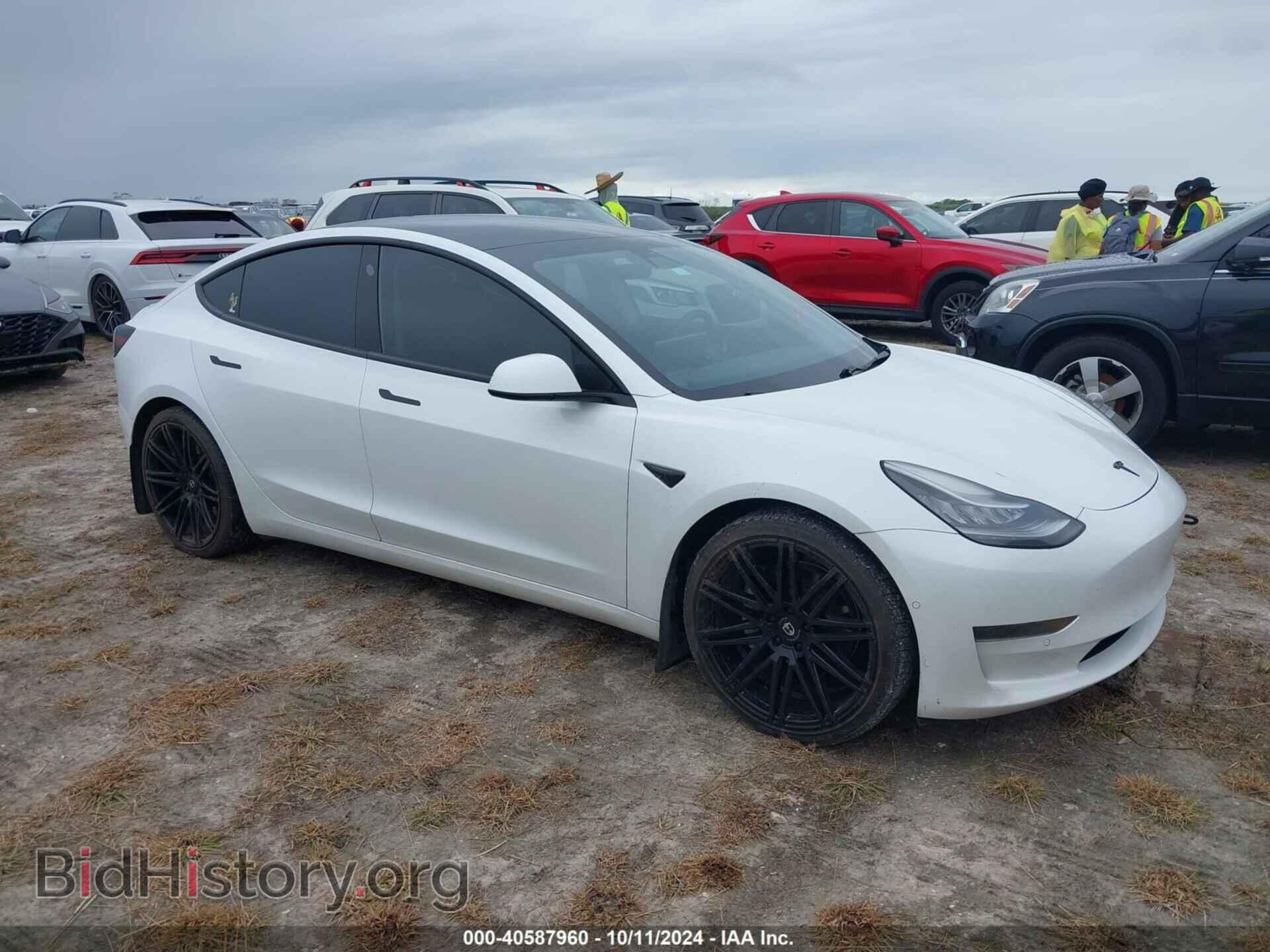 Фотография 5YJ3E1EA6MF852477 - TESLA MODEL 3 2021