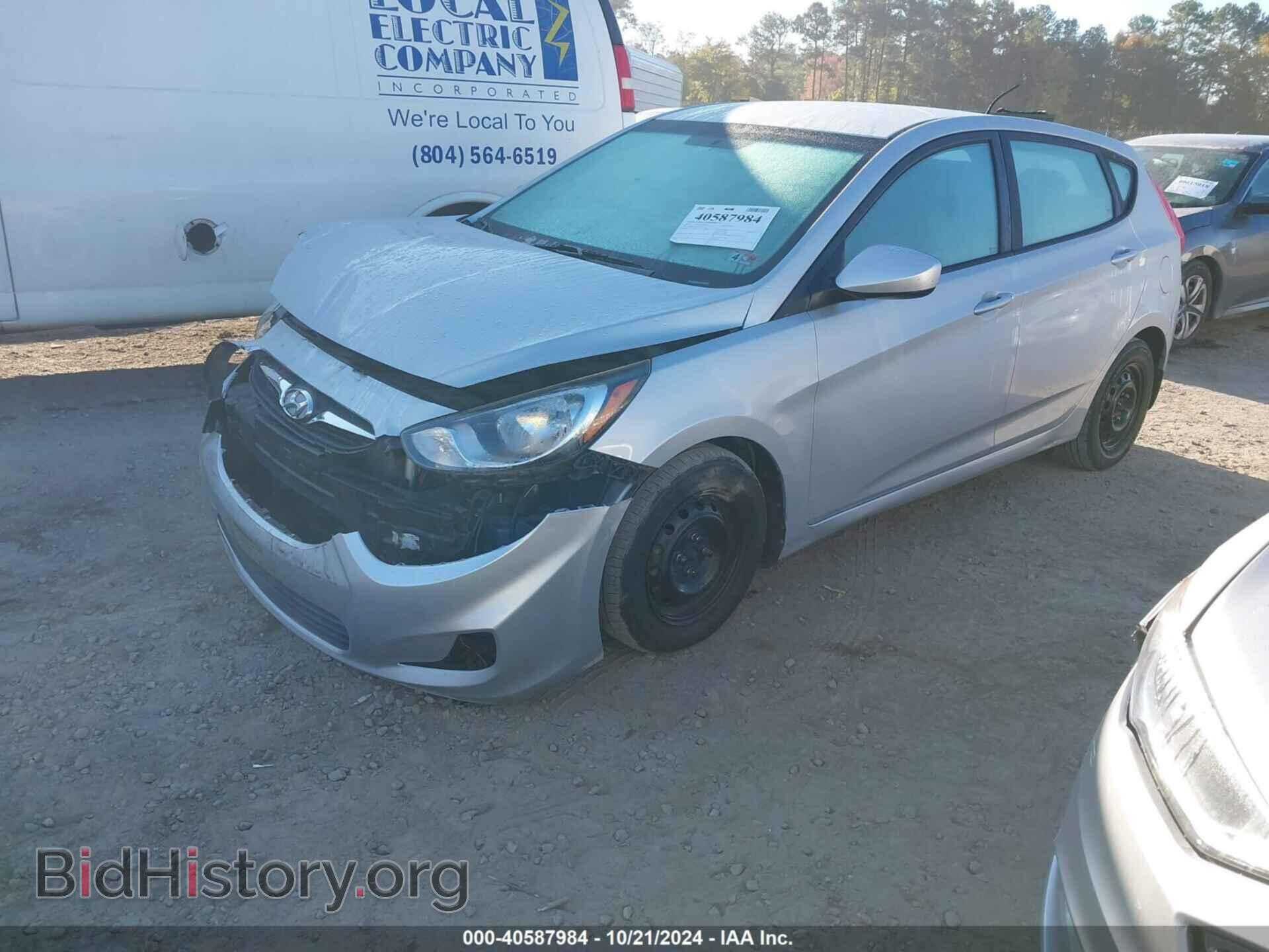 2014 HYUNDAI ACCENT - VIN: KMHCT5AE3EU173471 - Фото 2