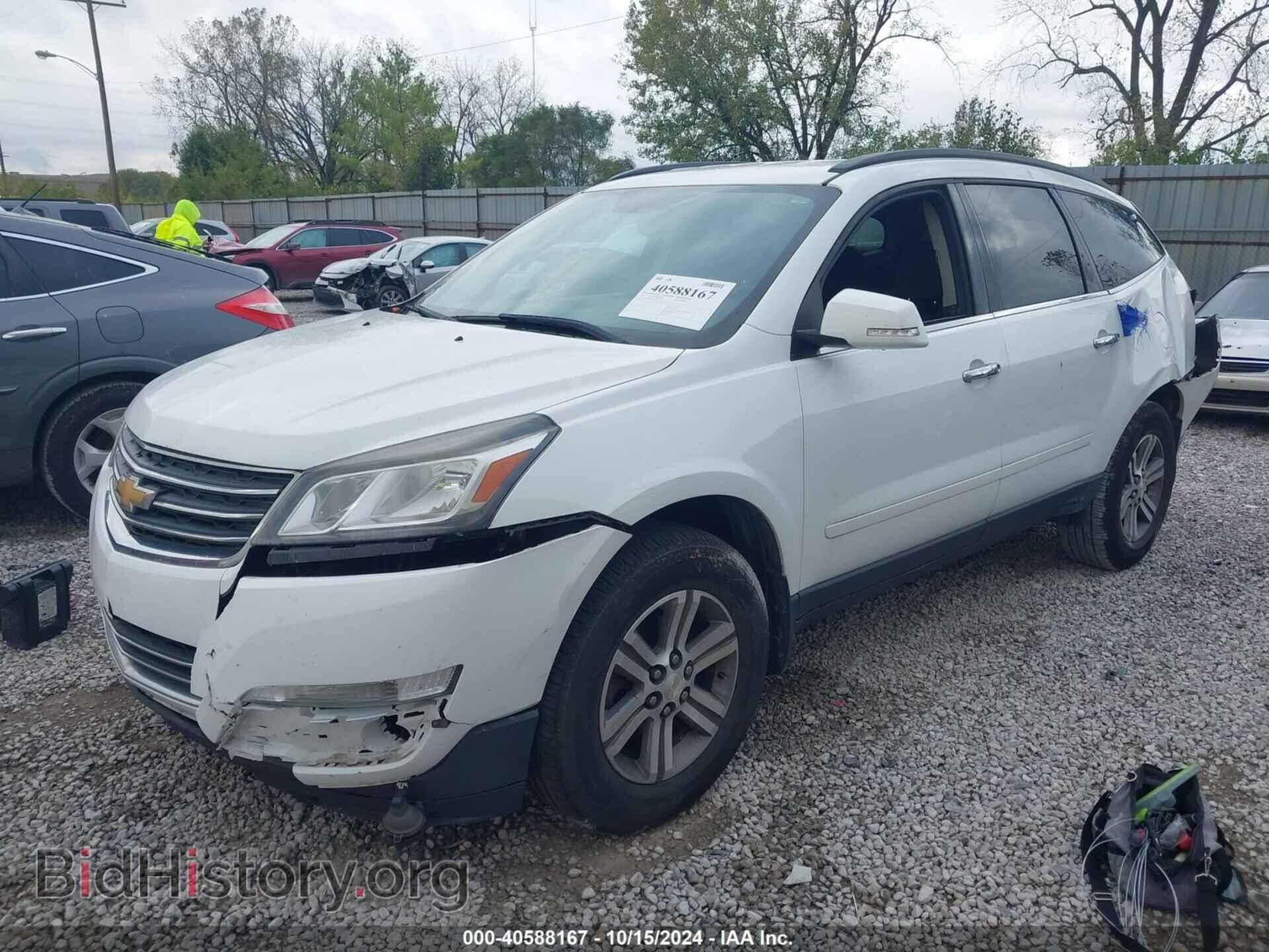 2016 CHEVROLET TRAVERSE - VIN: 1GNKRHKD3GJ148216 - Фото 2