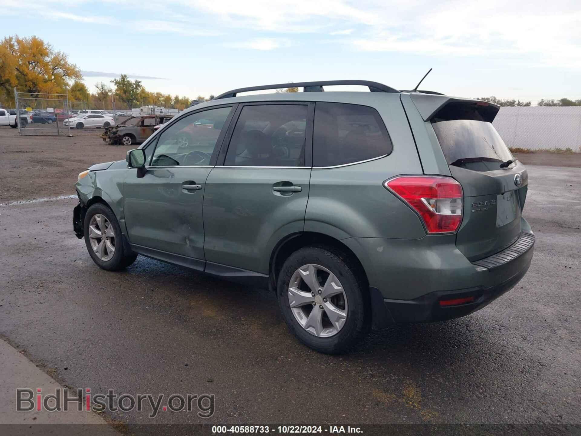 2014 SUBARU FORESTER - VIN: JF2SJAJC7EH440294 - Фото 3