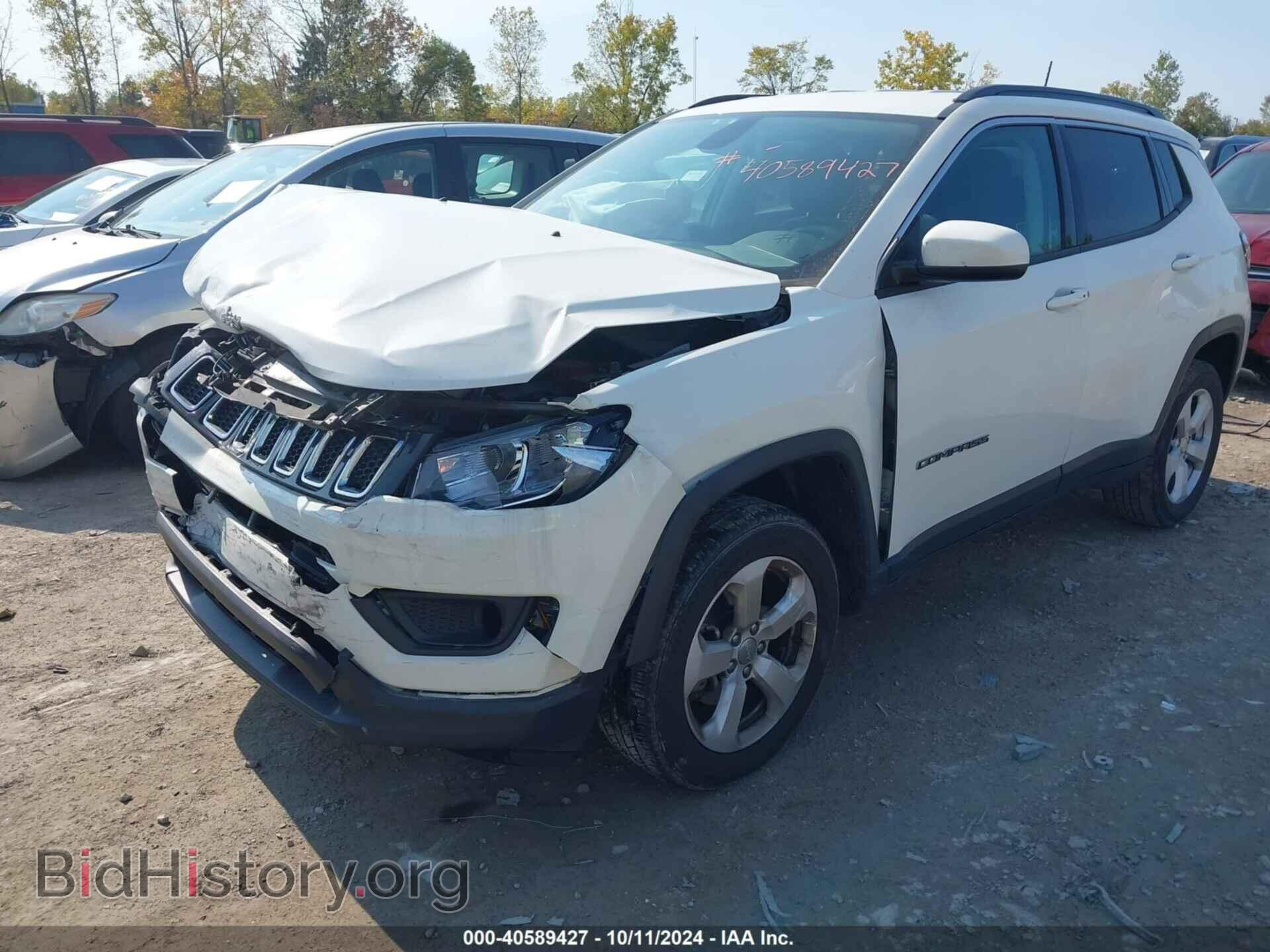 2019 JEEP COMPASS - VIN: 3C4NJDBB8KT737140 - Фото 2