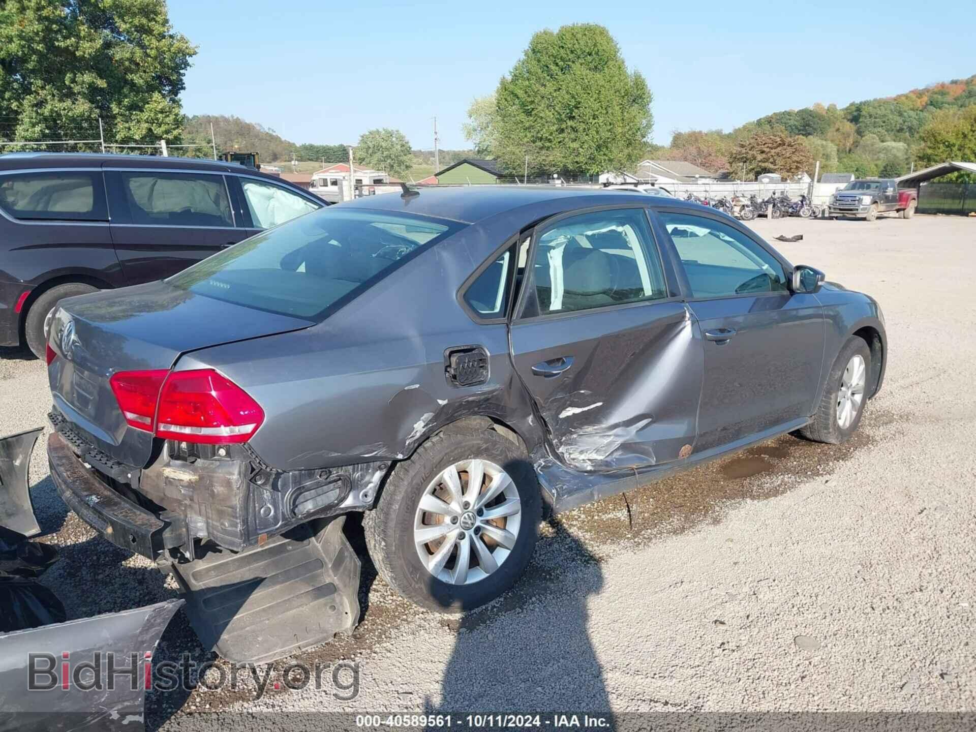 2013 VOLKSWAGEN PASSAT - VIN: 1VWAH7A37DC080896 - Фото 4