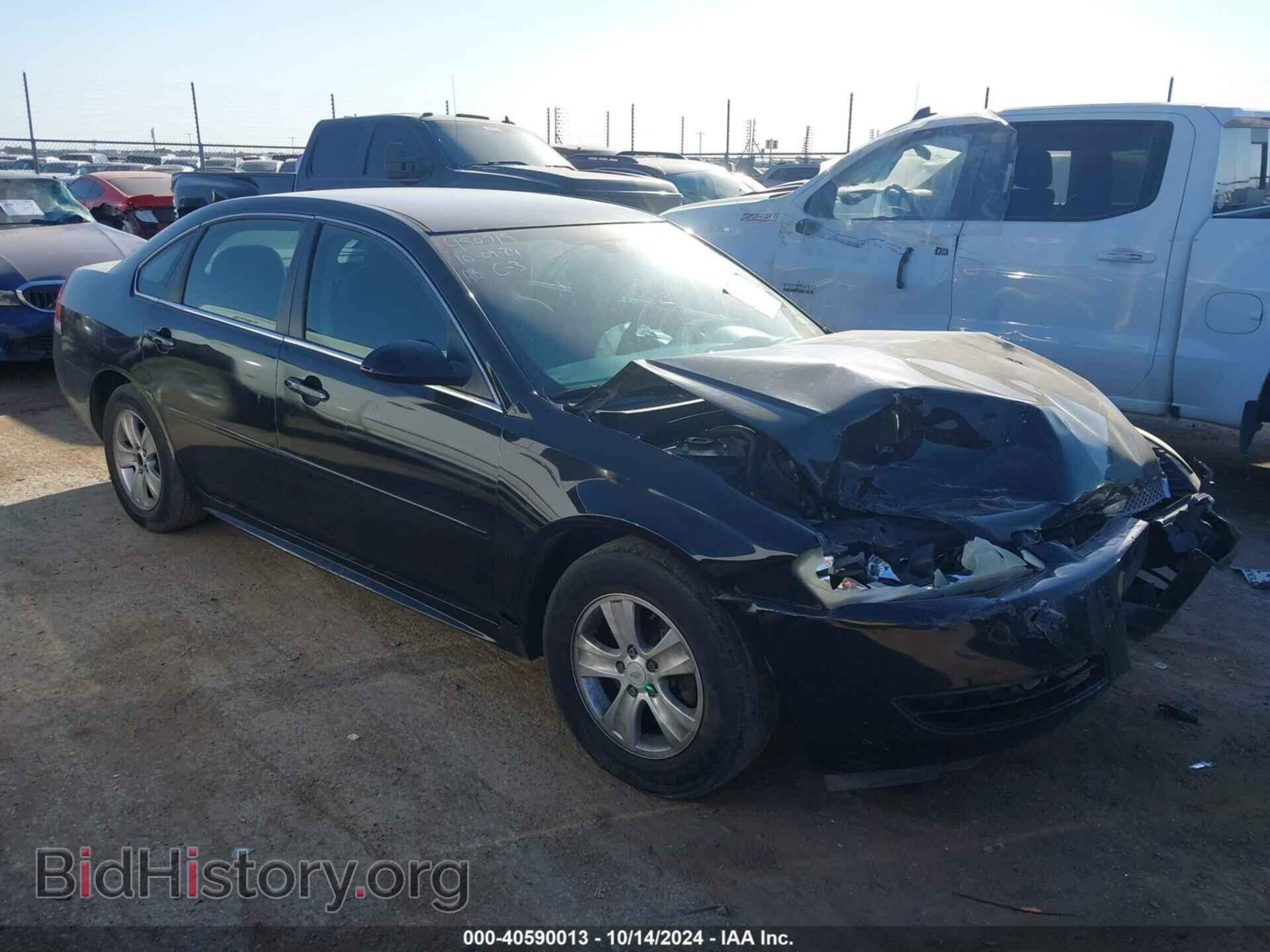 Photo 2G1WF5E31D1250357 - CHEVROLET IMPALA 2013