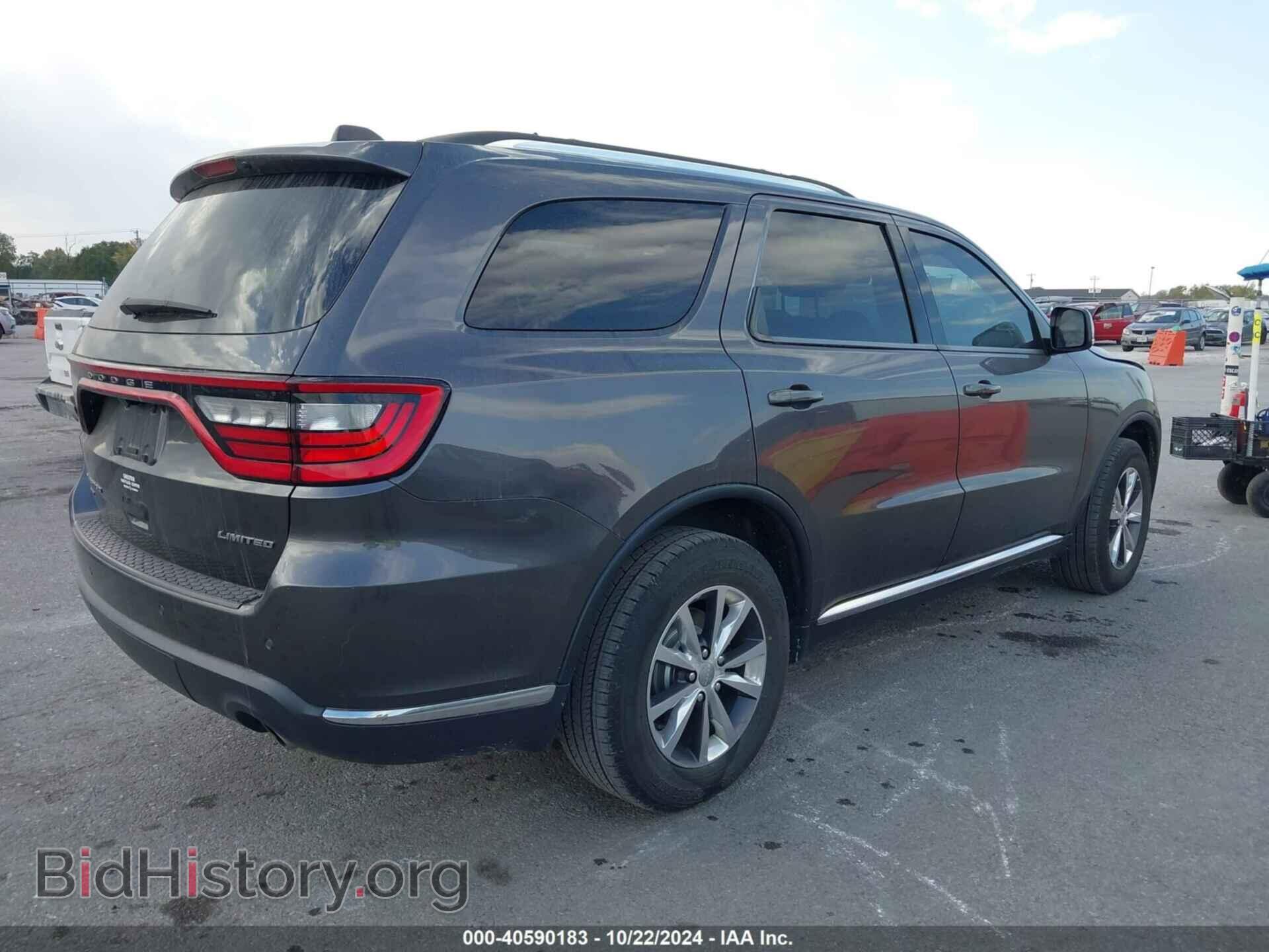 2016 DODGE DURANGO - VIN: 1C4RDJDG9GC460081 - Фото 4